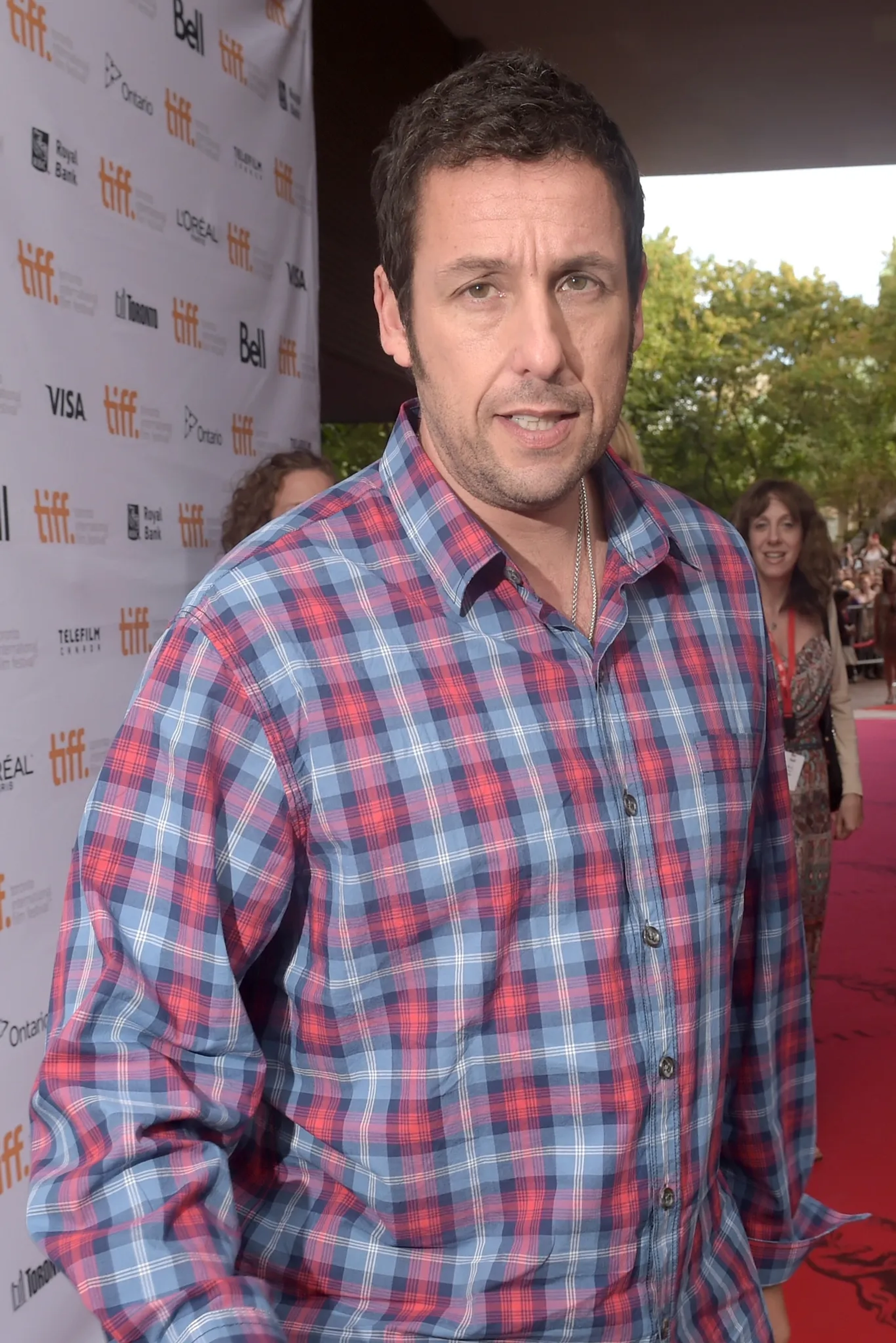 Adam Sandler at an event for Men, Women & Children (2014)