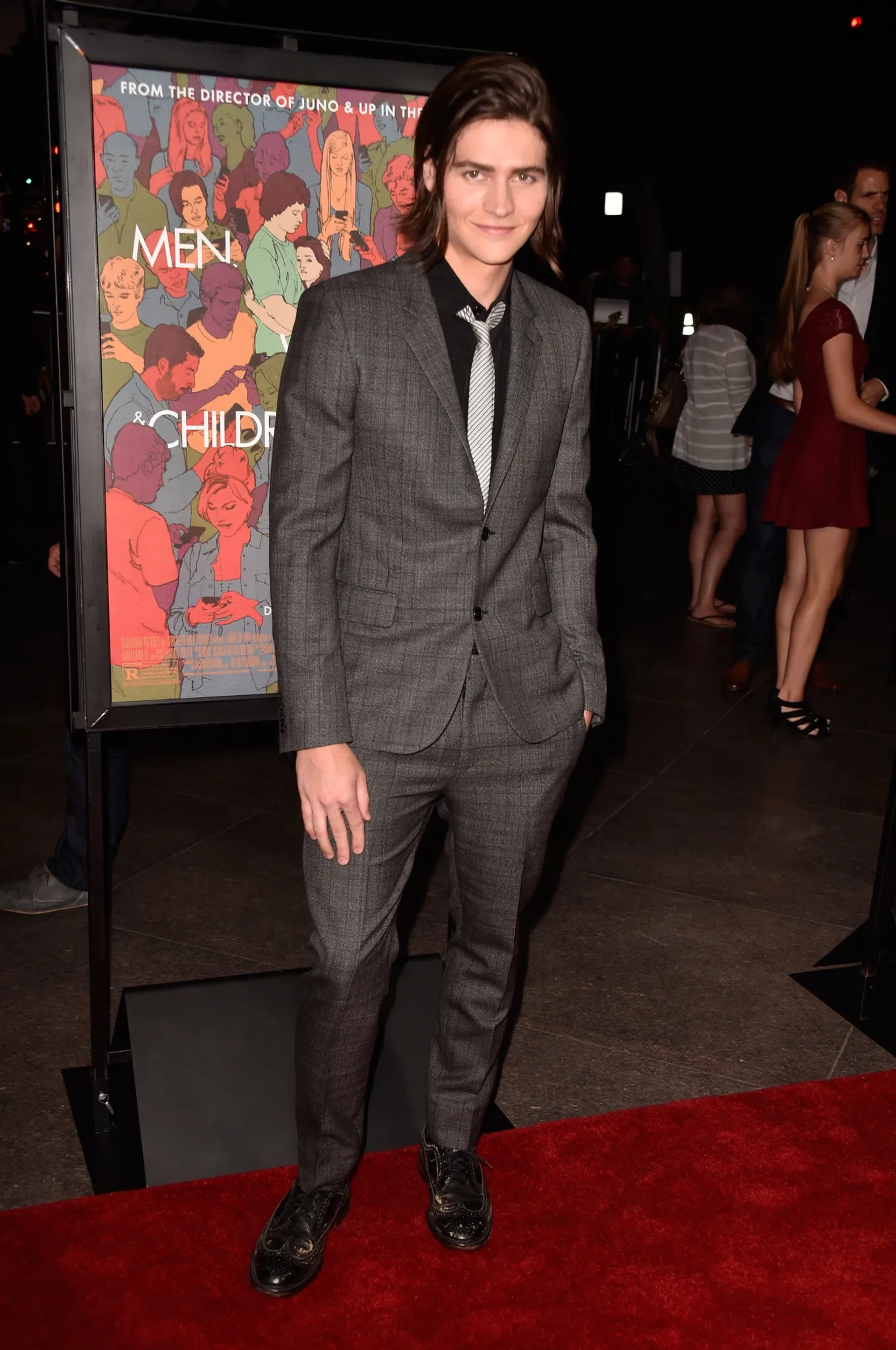 Will Peltz at an event for Men, Women & Children (2014)