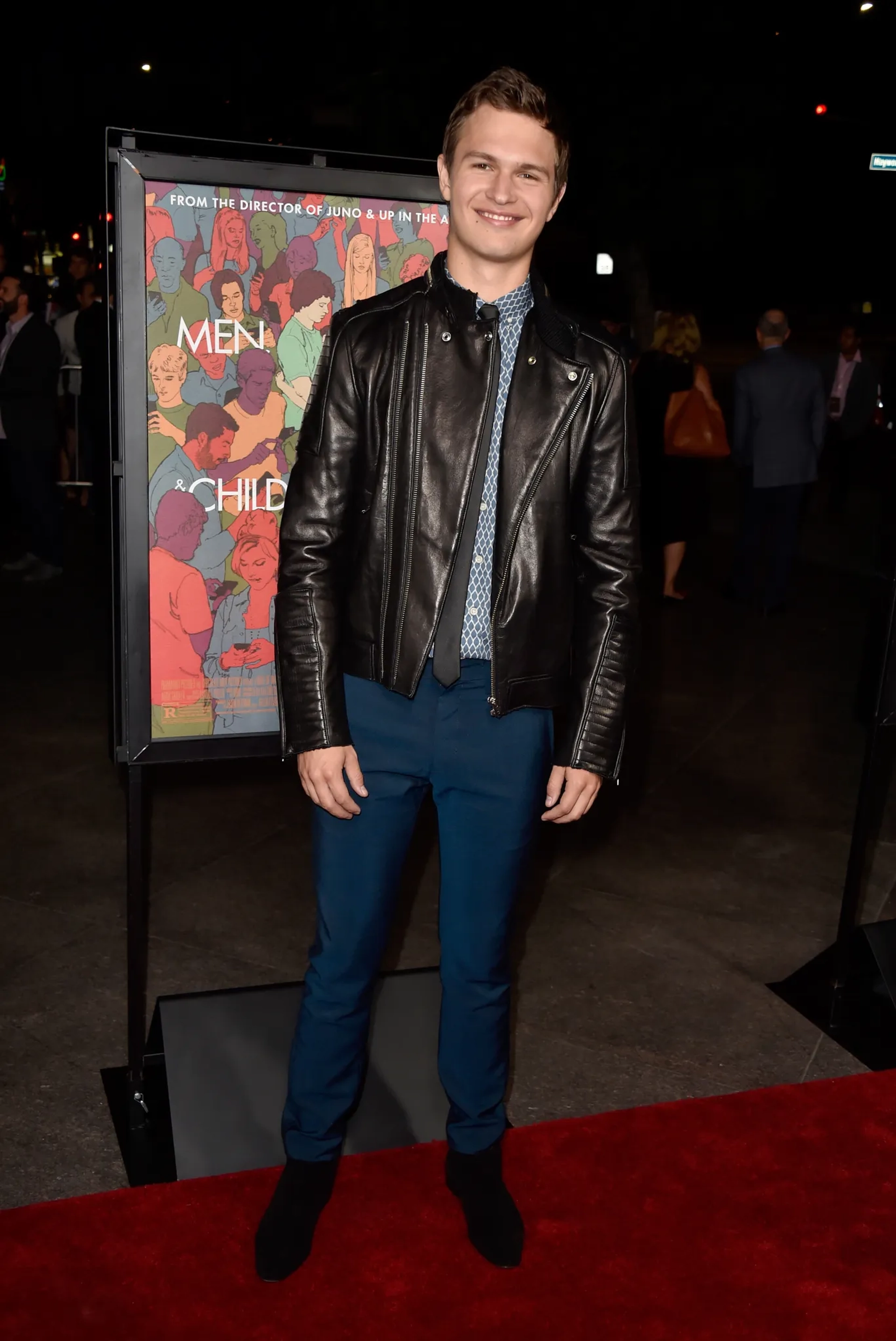 Ansel Elgort at an event for Men, Women & Children (2014)
