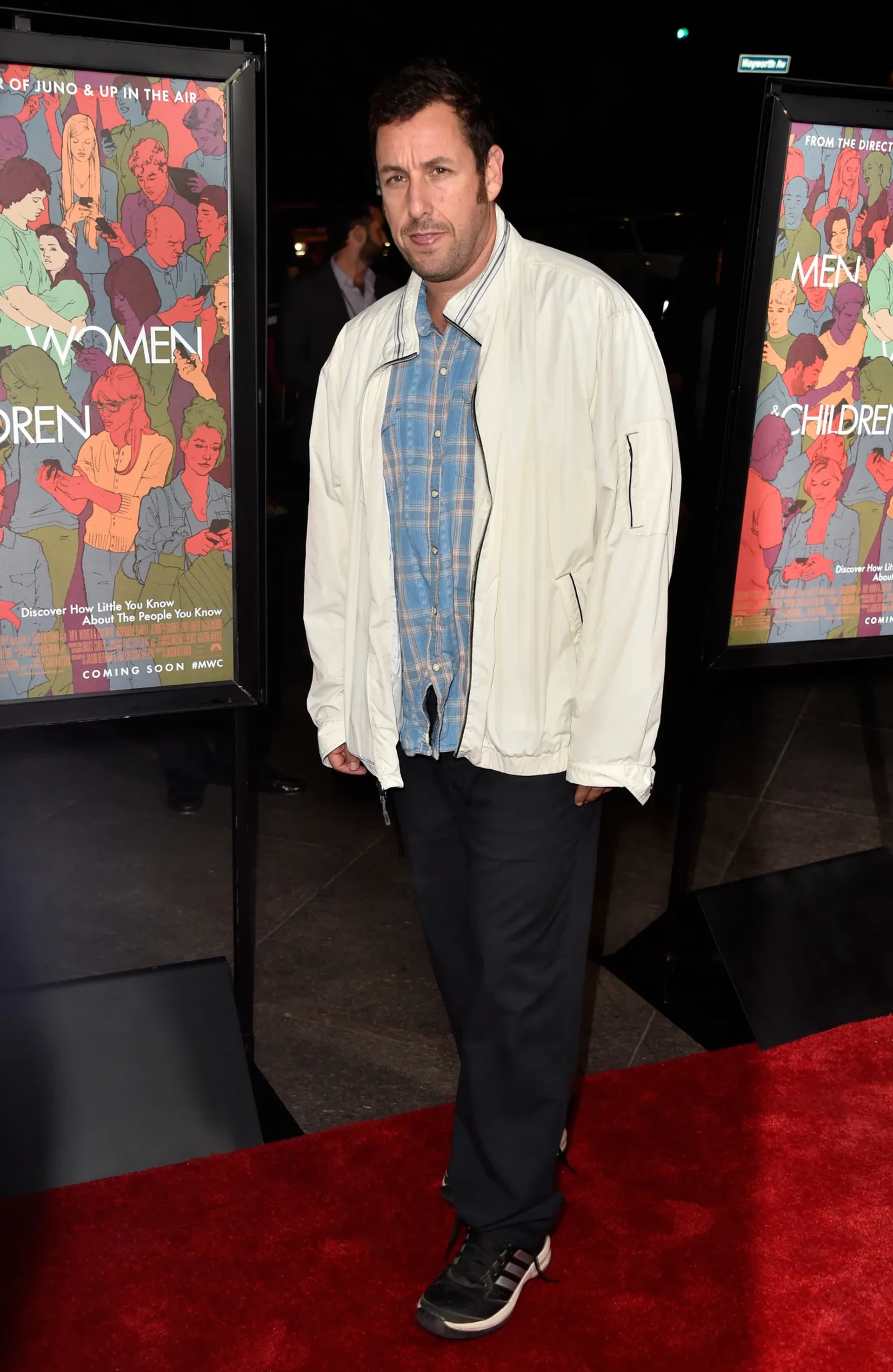 Adam Sandler at an event for Men, Women & Children (2014)