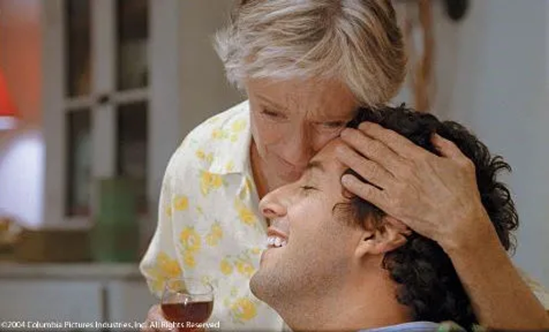 Adam Sandler and Cloris Leachman in Spanglish (2004)