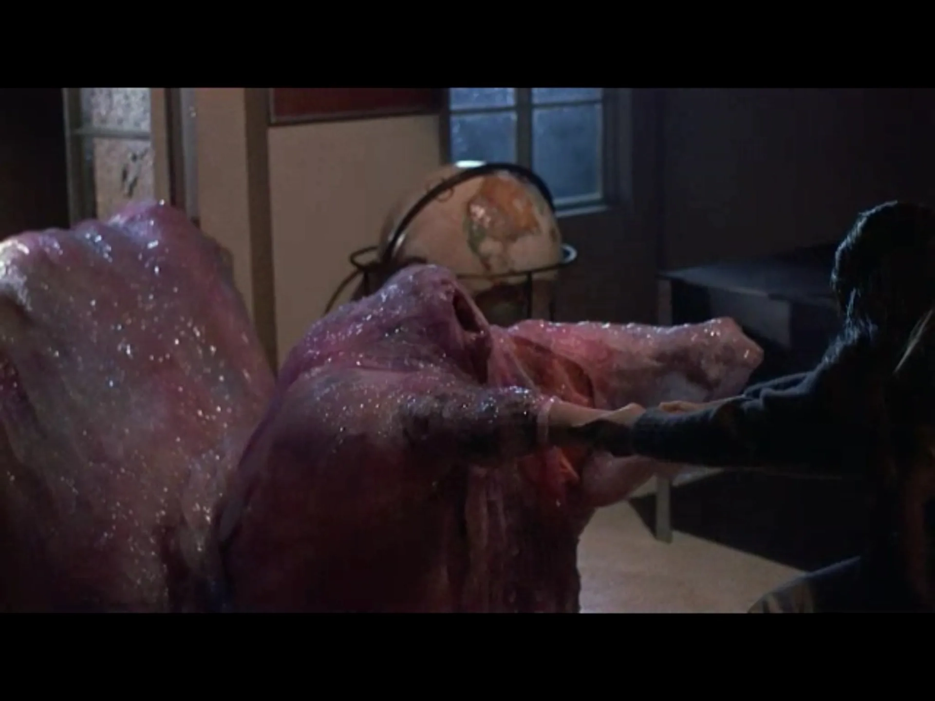Shawnee Smith and Donovan Leitch Jr. in The Blob (1988)