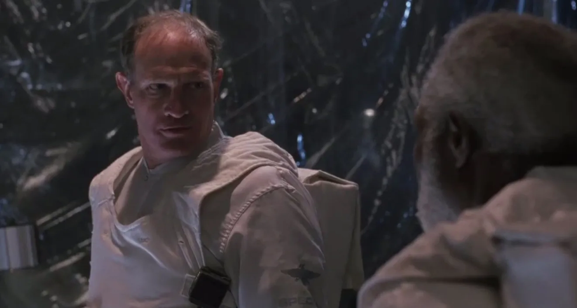 Jack Rader and Joe Seneca in The Blob (1988)
