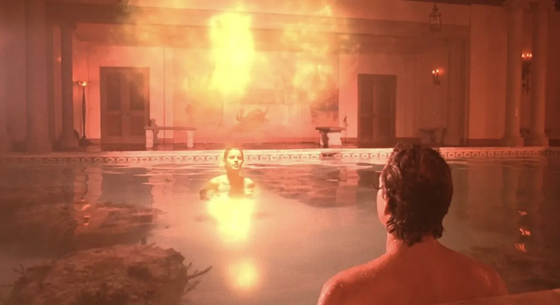 Steve Guttenberg and Tahnee Welch in Cocoon (1985)
