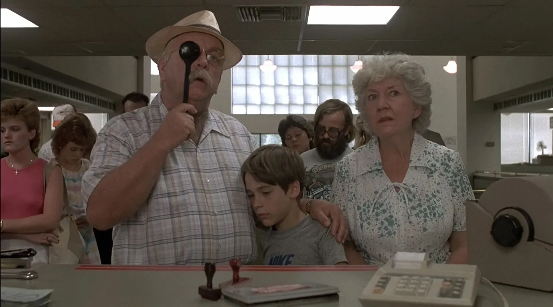 Wilford Brimley, Barret Oliver, and Maureen Stapleton in Cocoon (1985)