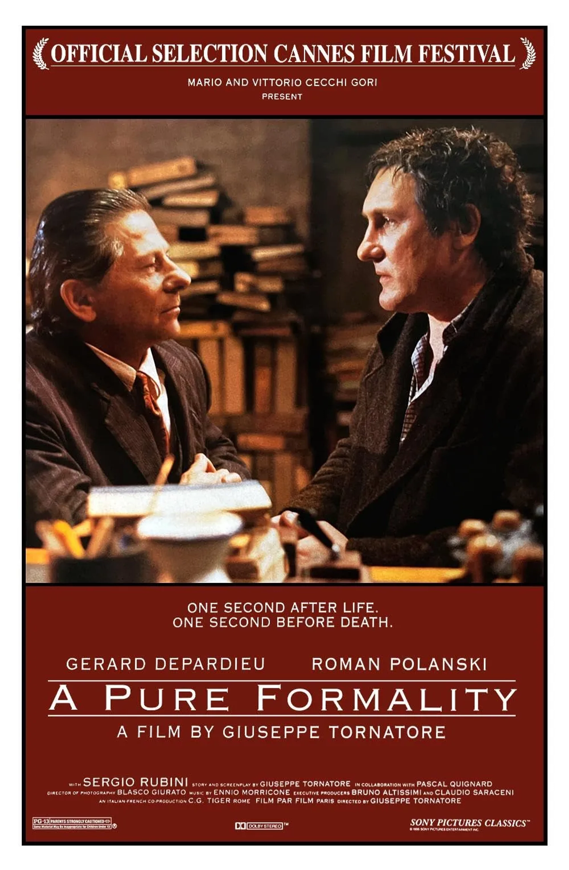 فیلم تشریفات ساده (A Pure Formality 1994)