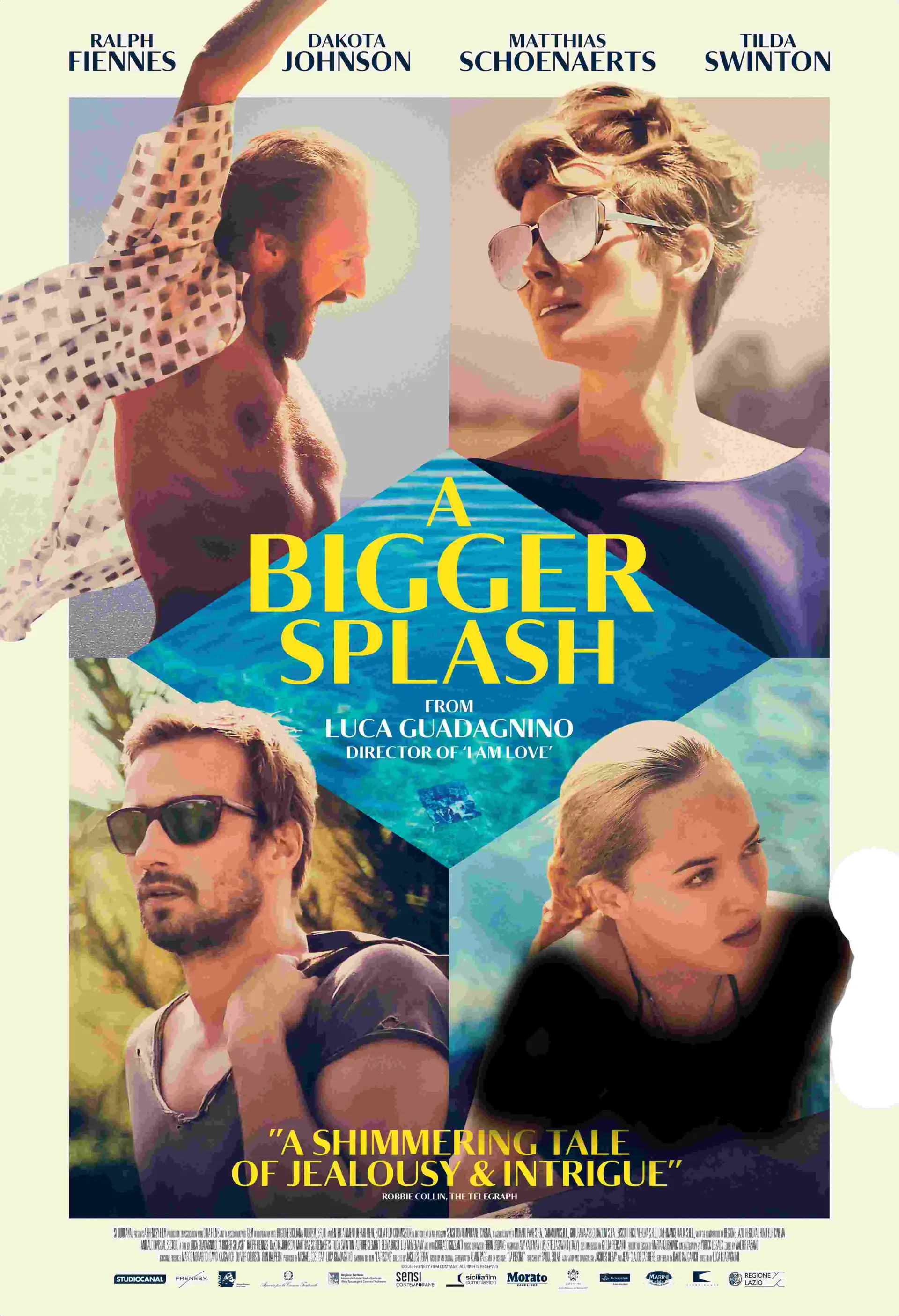 فیلم شیرجه (A Bigger Splash 2015)