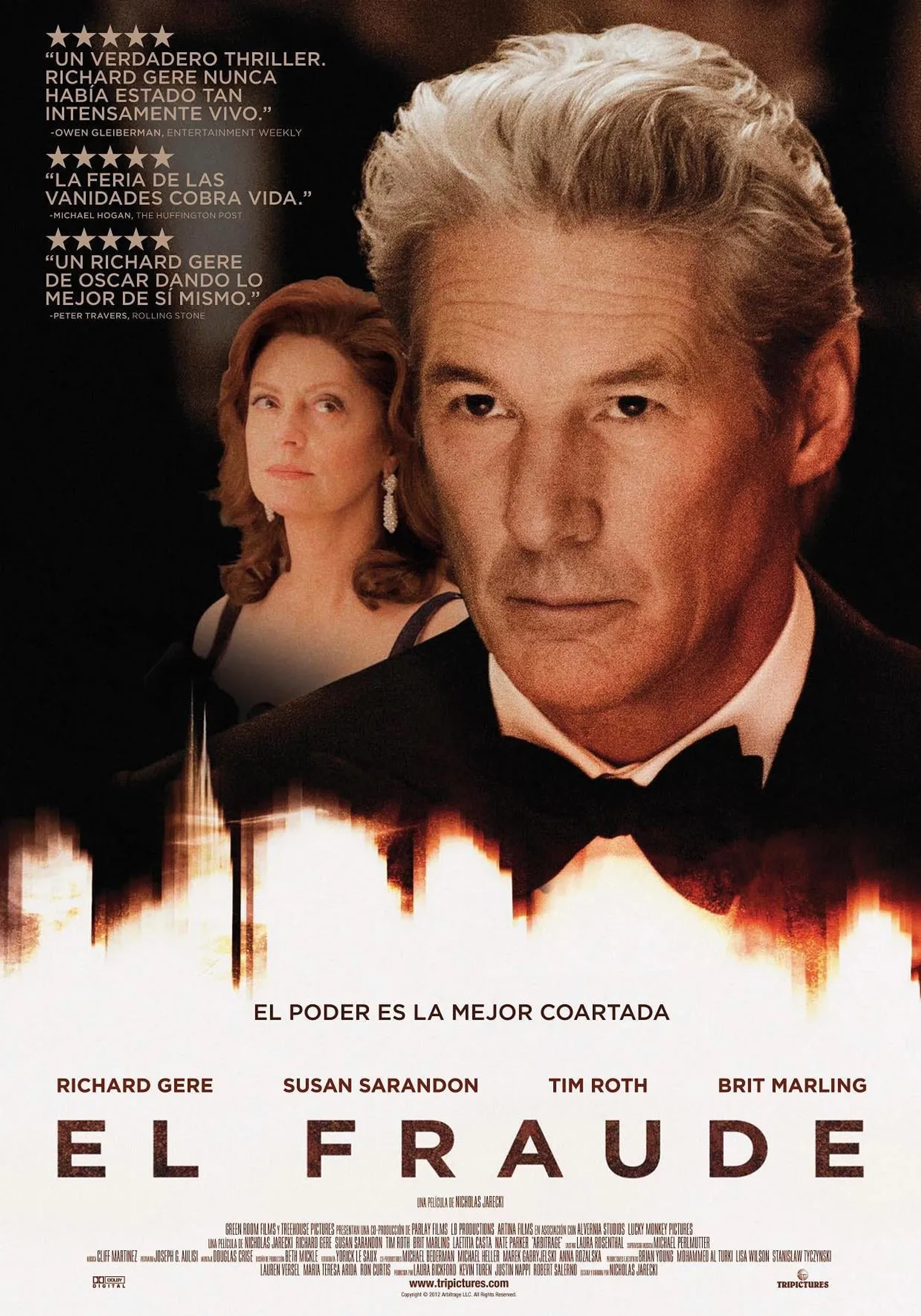 Richard Gere and Susan Sarandon in Arbitrage (2012)