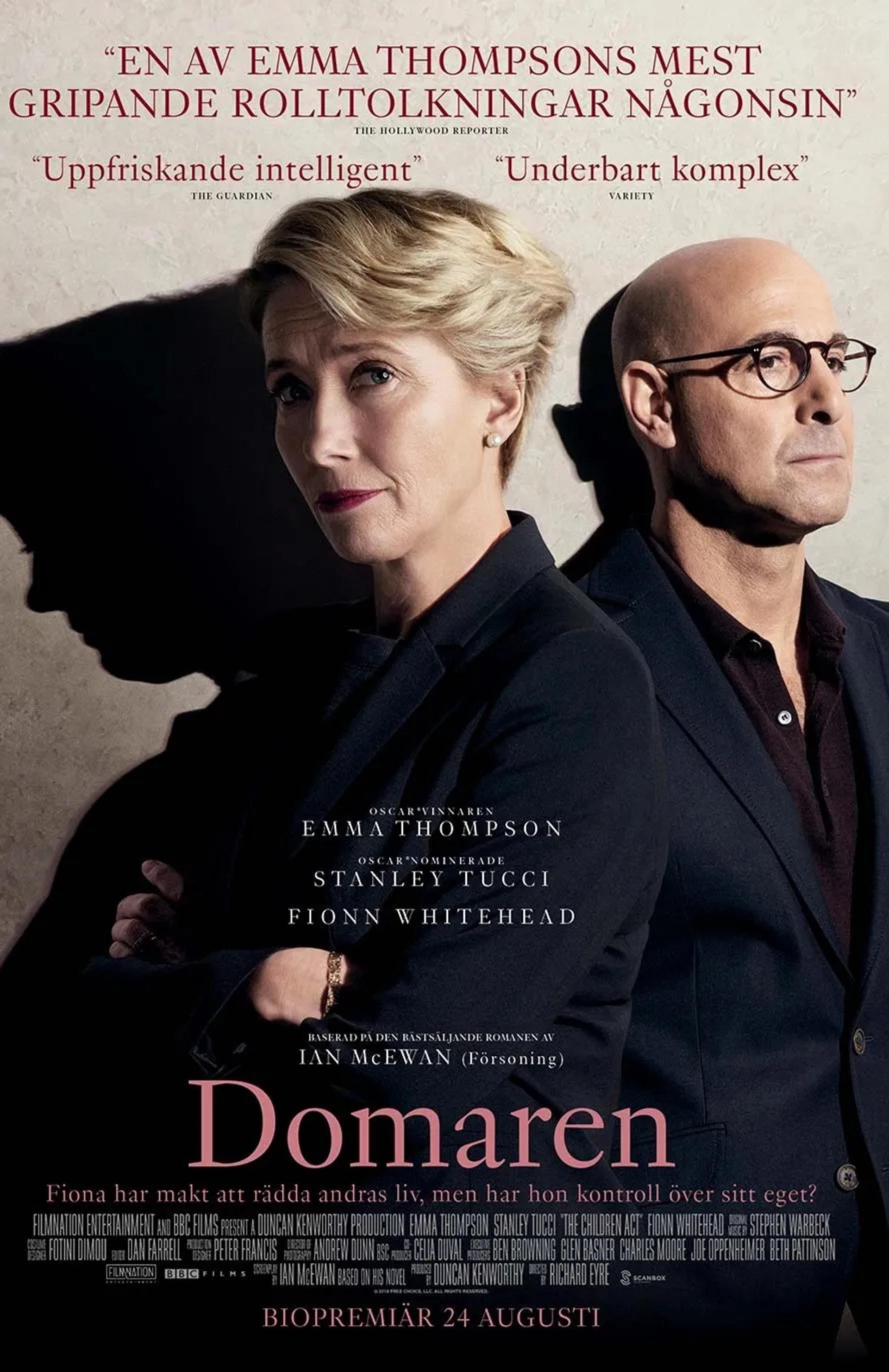 Emma Thompson and Stanley Tucci in The Children Act (2017)