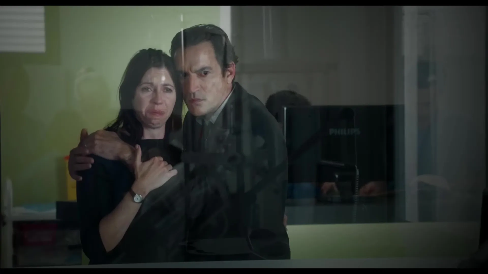 Ben Chaplin and Eileen Walsh in The Children Act (2017)