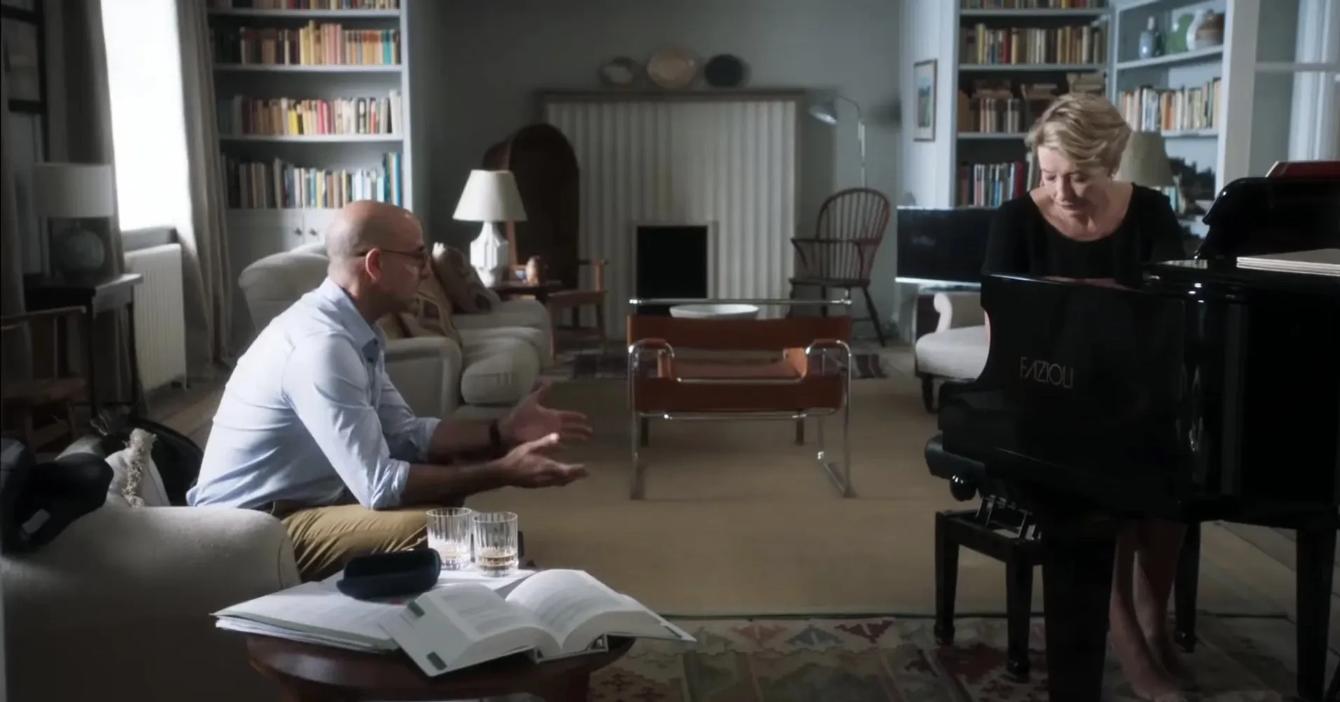 Emma Thompson and Stanley Tucci in The Children Act (2017)