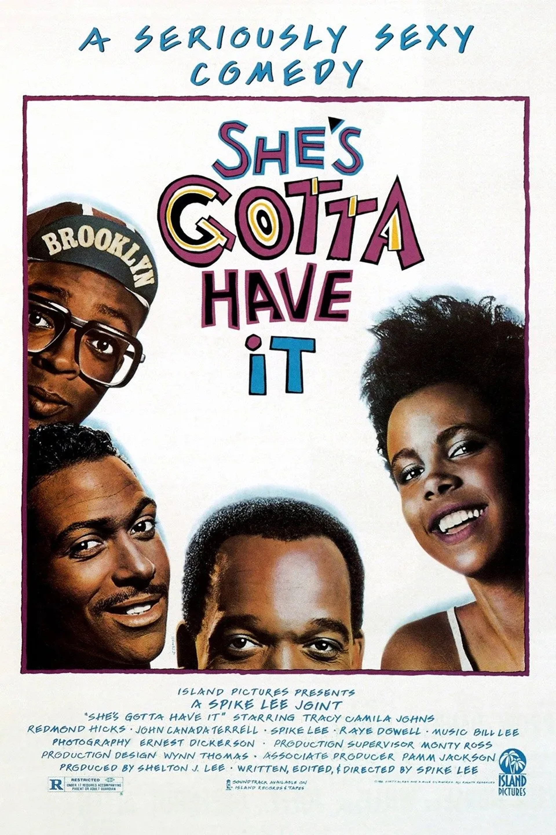 Spike Lee, Tommy Redmond Hicks, Tracy Camilla Johns, and John Canada Terrell in She's Gotta Have It (1986)