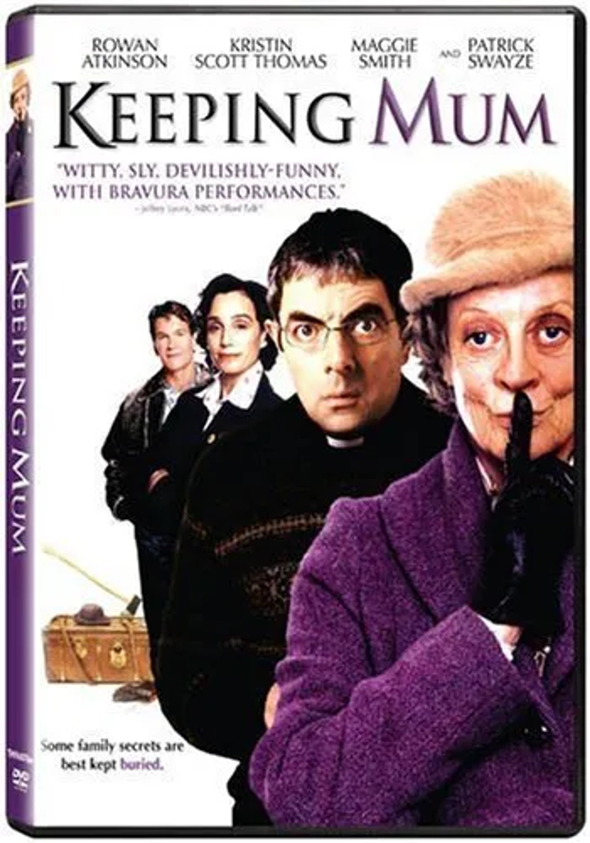Rowan Atkinson, Kristin Scott Thomas, Patrick Swayze, and Maggie Smith in Keeping Mum (2005)