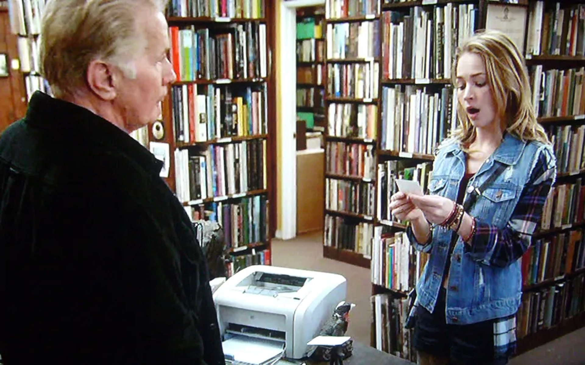 Martin Sheen and Britt Robertson in Ask Me Anything (2014)