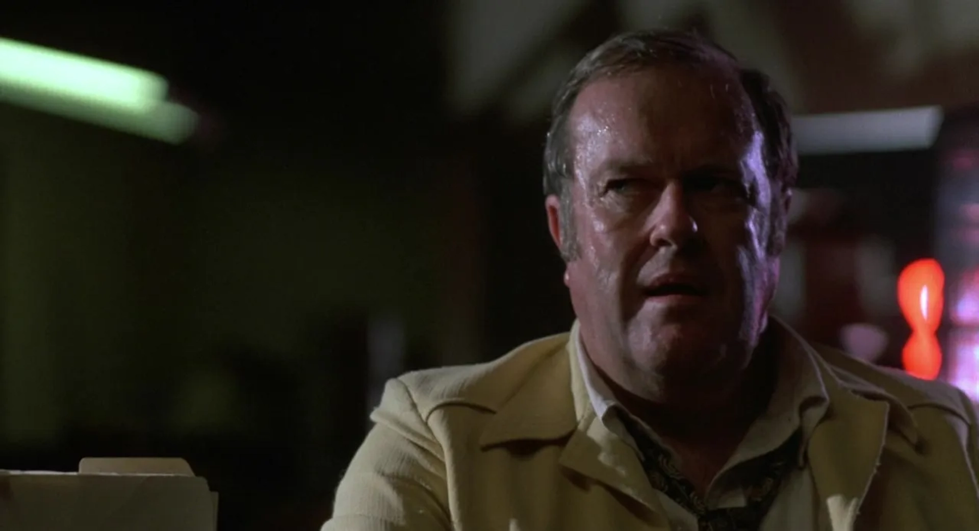 M. Emmet Walsh in Blood Simple (1984)
