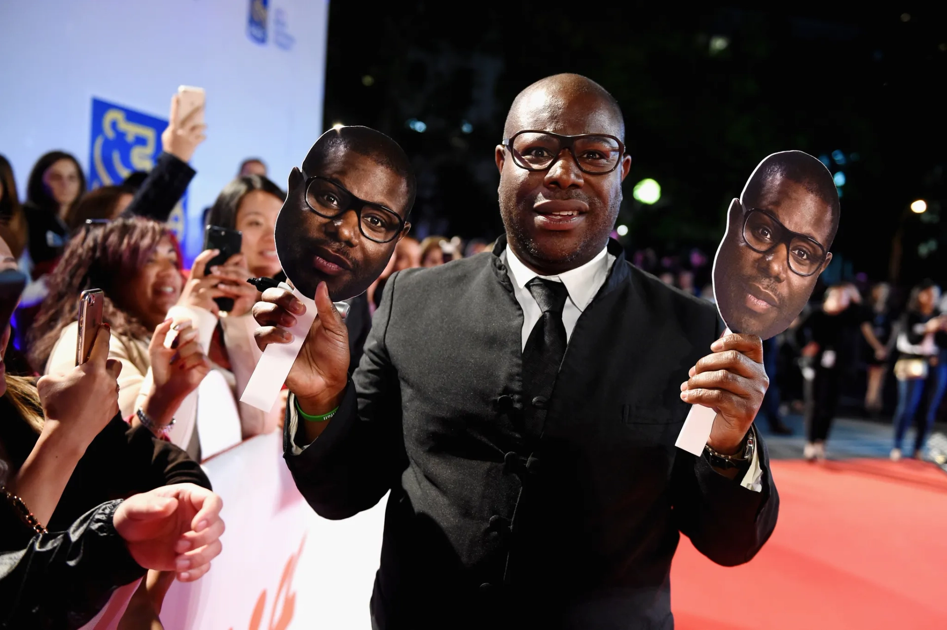 Steve McQueen at an event for Widows (2018)