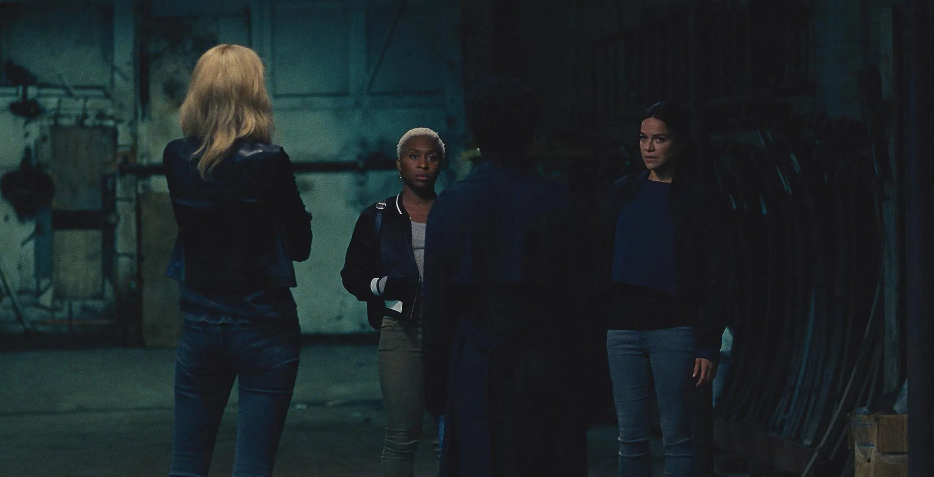 Viola Davis, Michelle Rodriguez, Elizabeth Debicki, and Cynthia Erivo in Widows (2018)