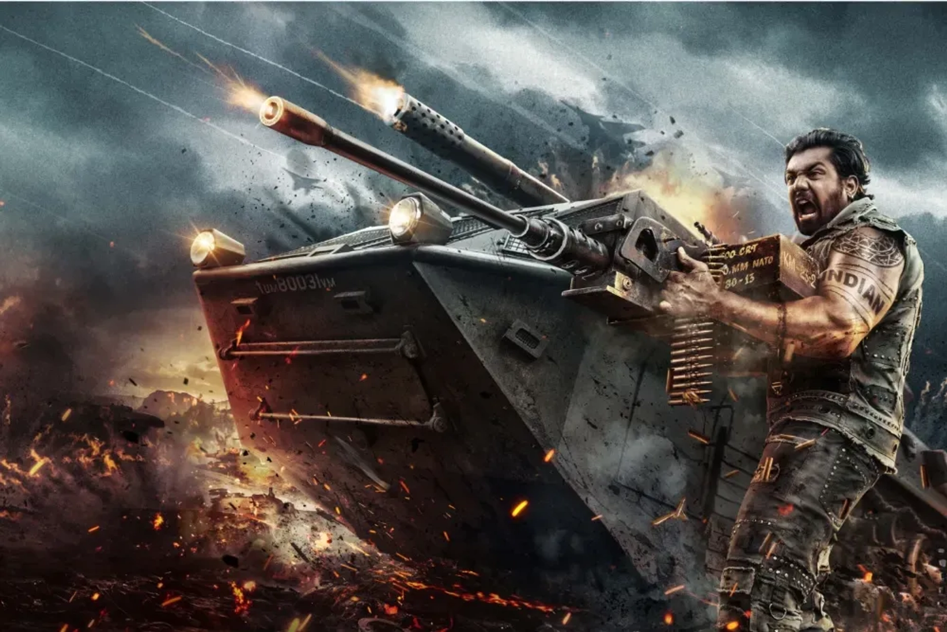 توزیع بین‌المللی فیلم اکشن هندی مارتین