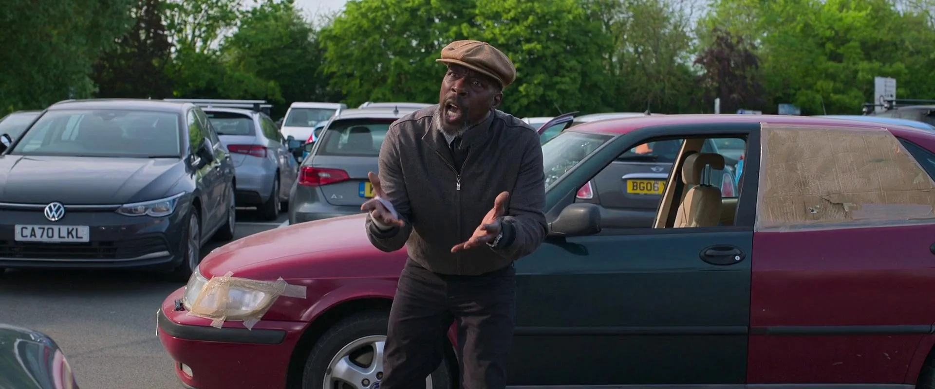 Gary Beadle in Hard Truths (2024)