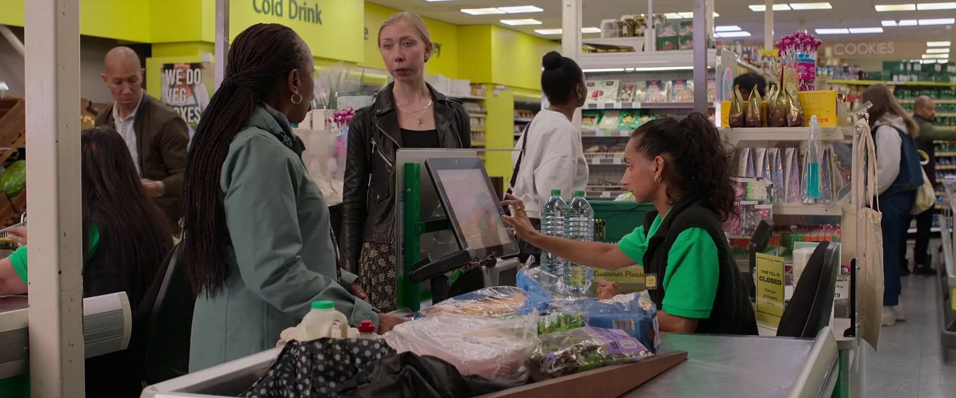 Marianne Jean-Baptiste, Diveen Henry, Ashna Rabheru, and Bryony Miller in Hard Truths (2024)