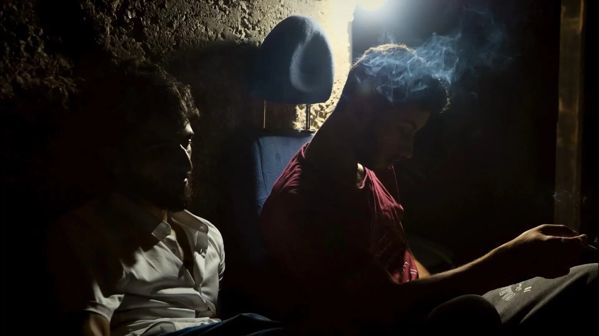 Basel Adra and Yuval Abraham in No Other Land (2024)