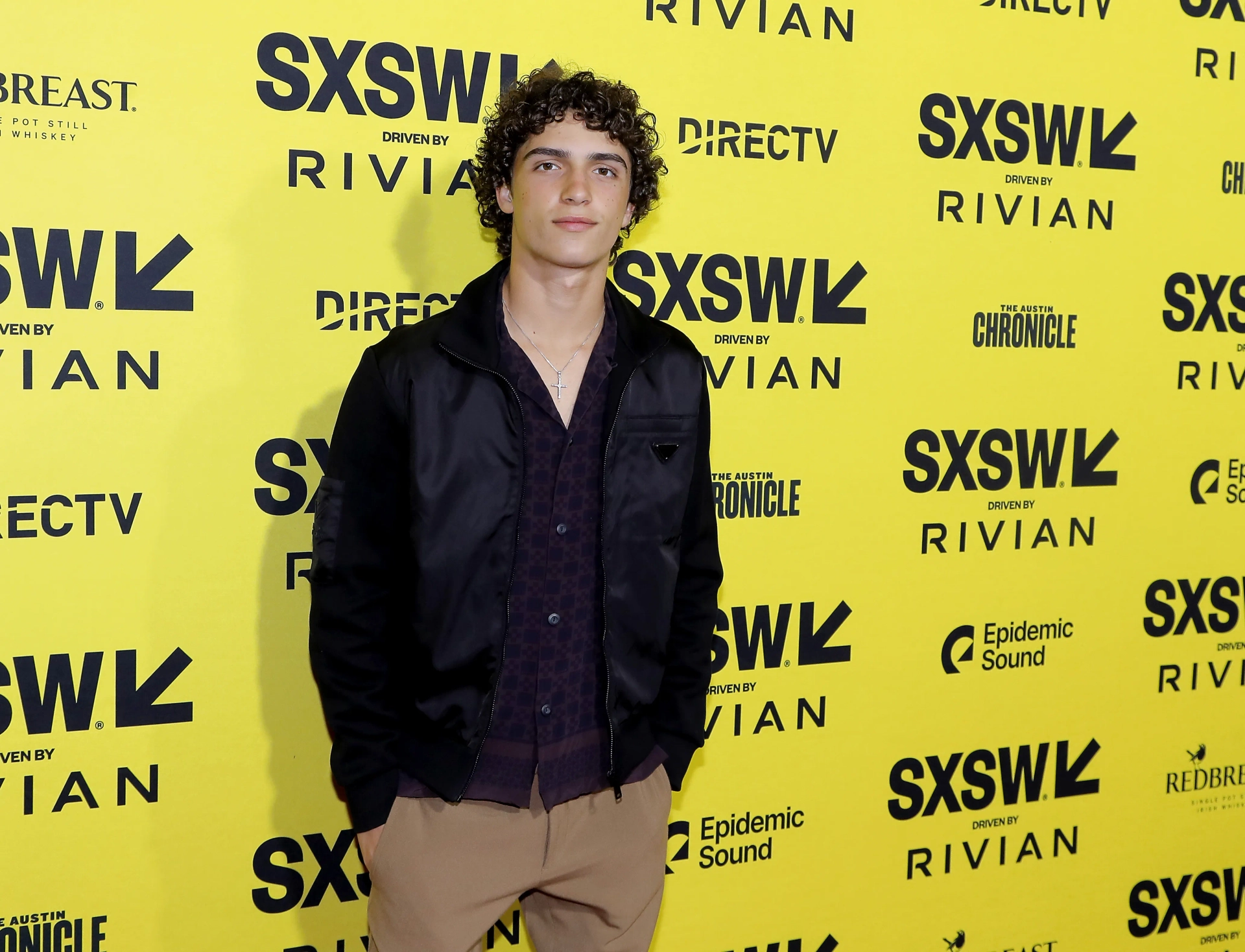 Levi McConaughey at an event for Rivals (2024)