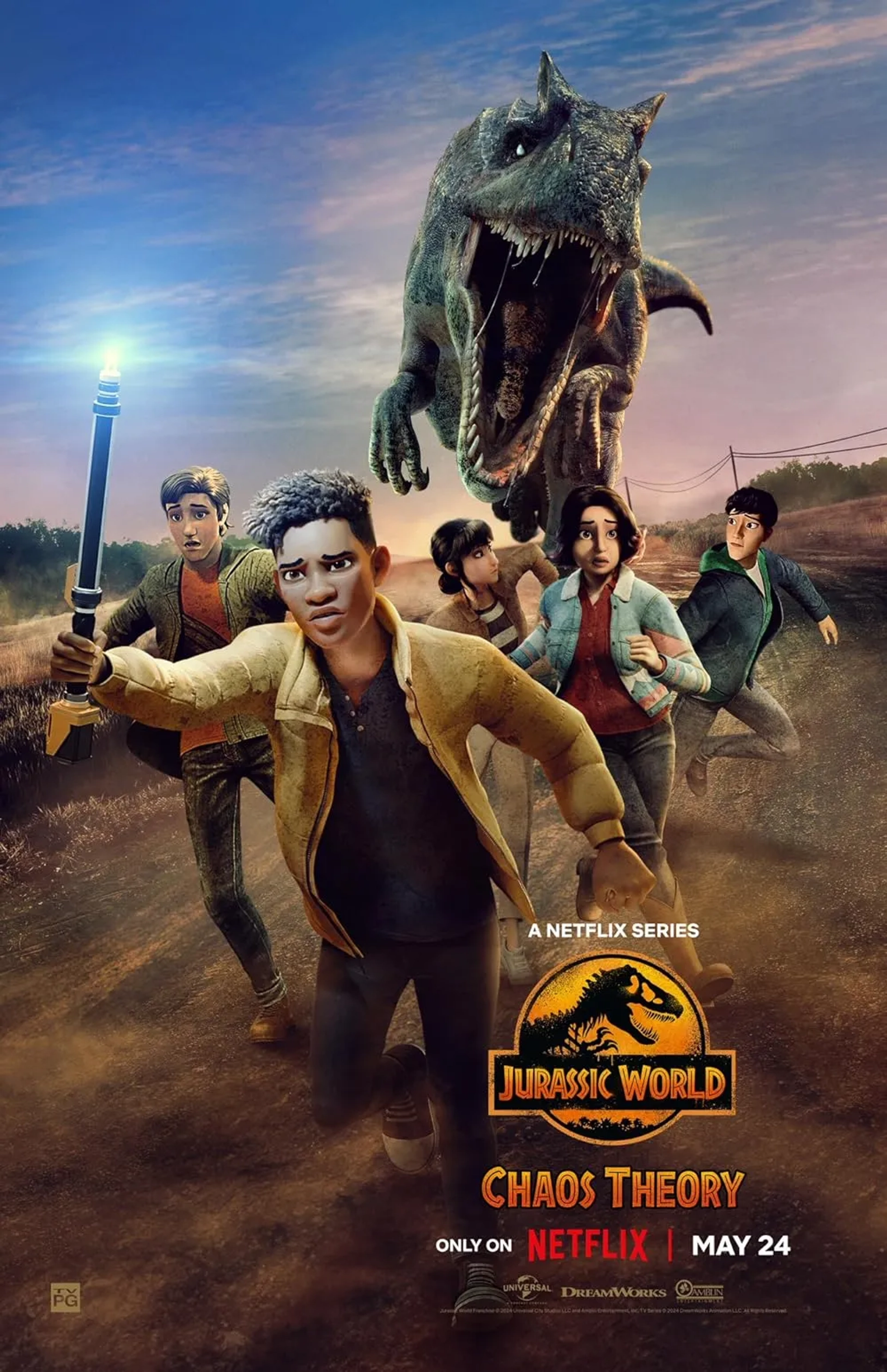انیمیشن دنیای ژوراسیک: تئوری آشوب (Jurassic World: Chaos Theory 2024)