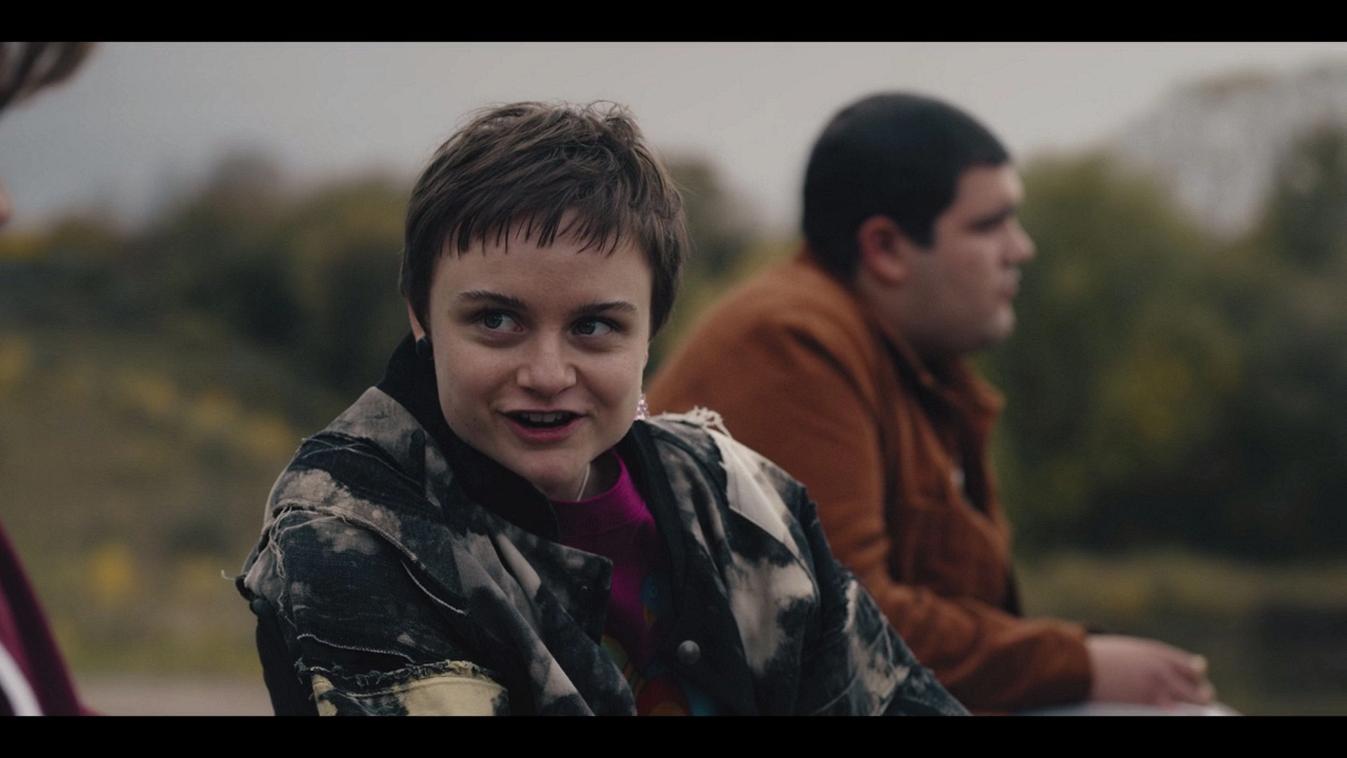Lena Urzendowsky and Danilo Kamperidis in Don't be evil. (2020)
