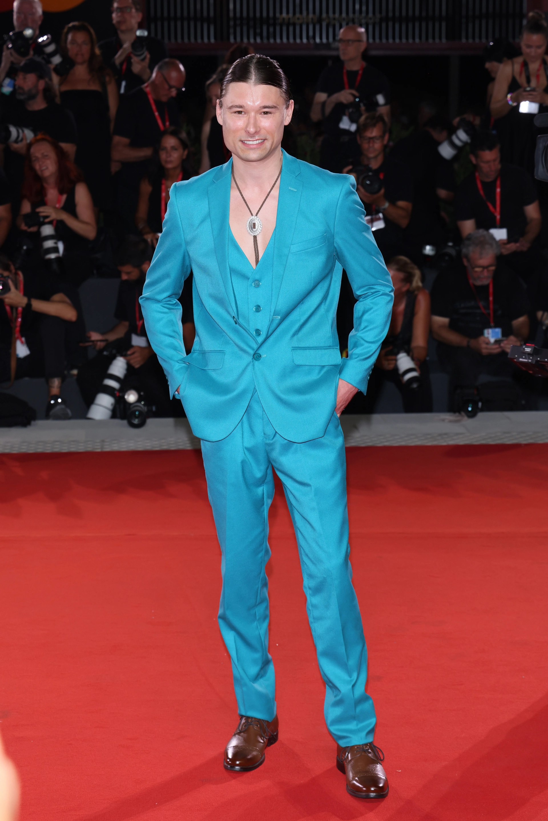 Phillip Forest Lewitski at an event for The Order (2024)