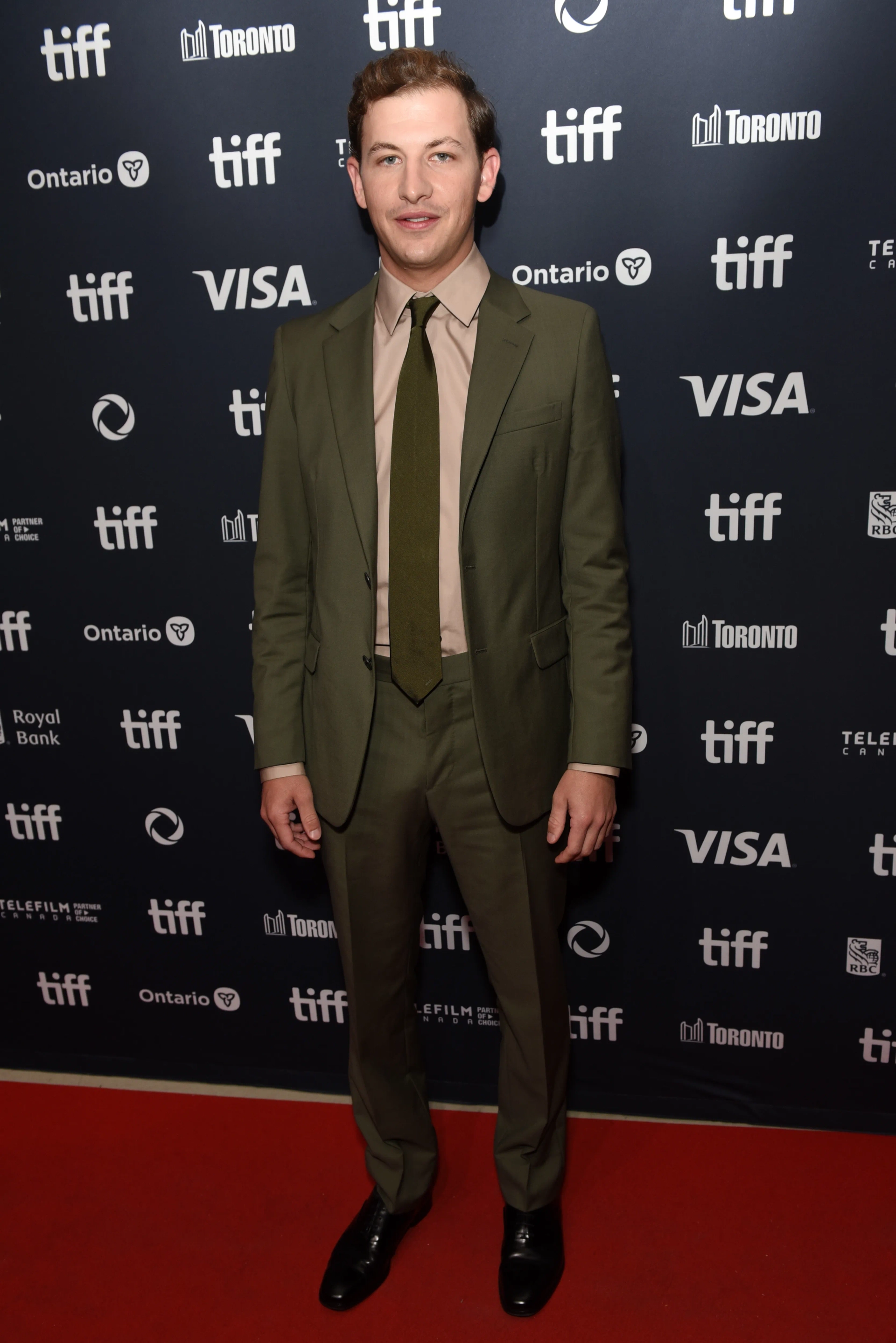 Tye Sheridan at an event for The Order (2024)
