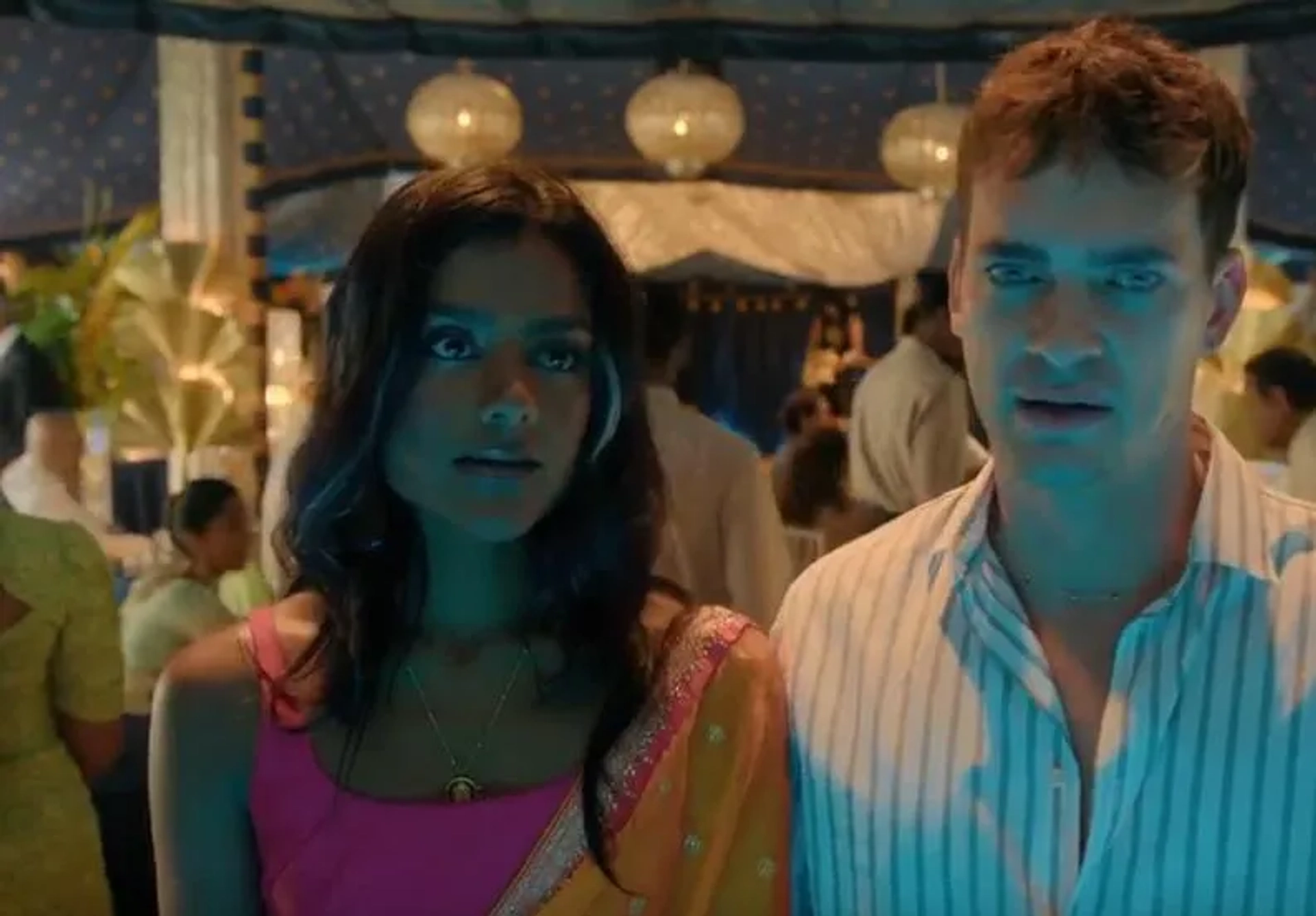 Simone Ashley and Luke Fetherston in Picture This (2025)