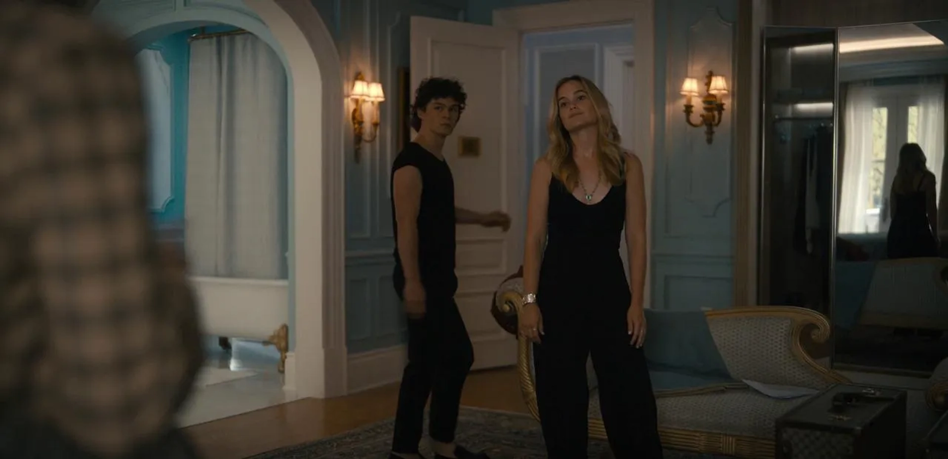 Sarah Catherine Hook and Zac Burgess in Cruel Intentions (2024)