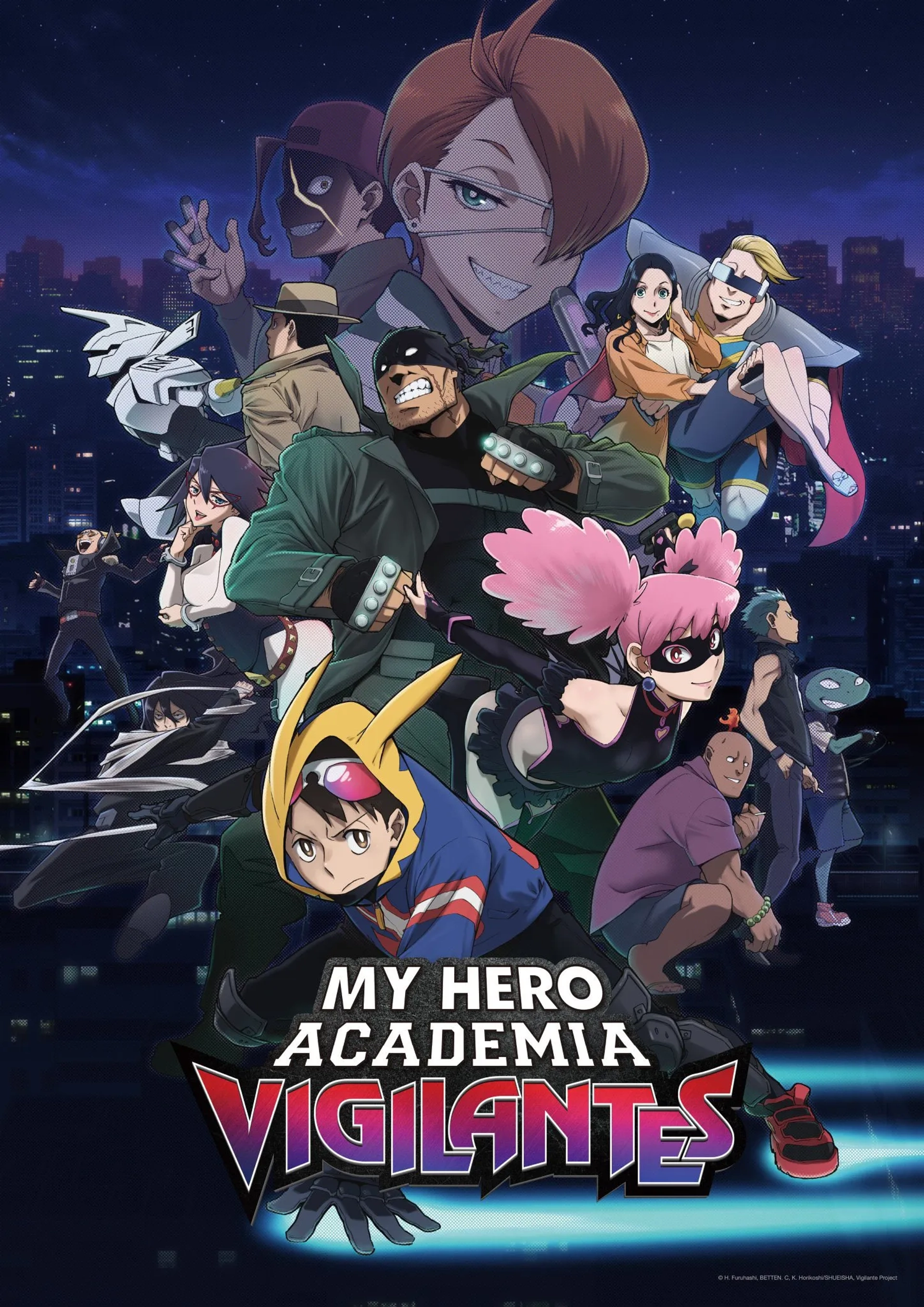 انیمه آکادمی قهرمان من: هوشیاران (My Hero Academia: Vigilantes 2025)