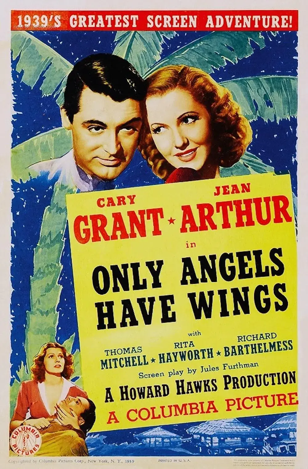 فیلم فقط فرشتگان بال دارند (Only Angels Have Wings 1939)