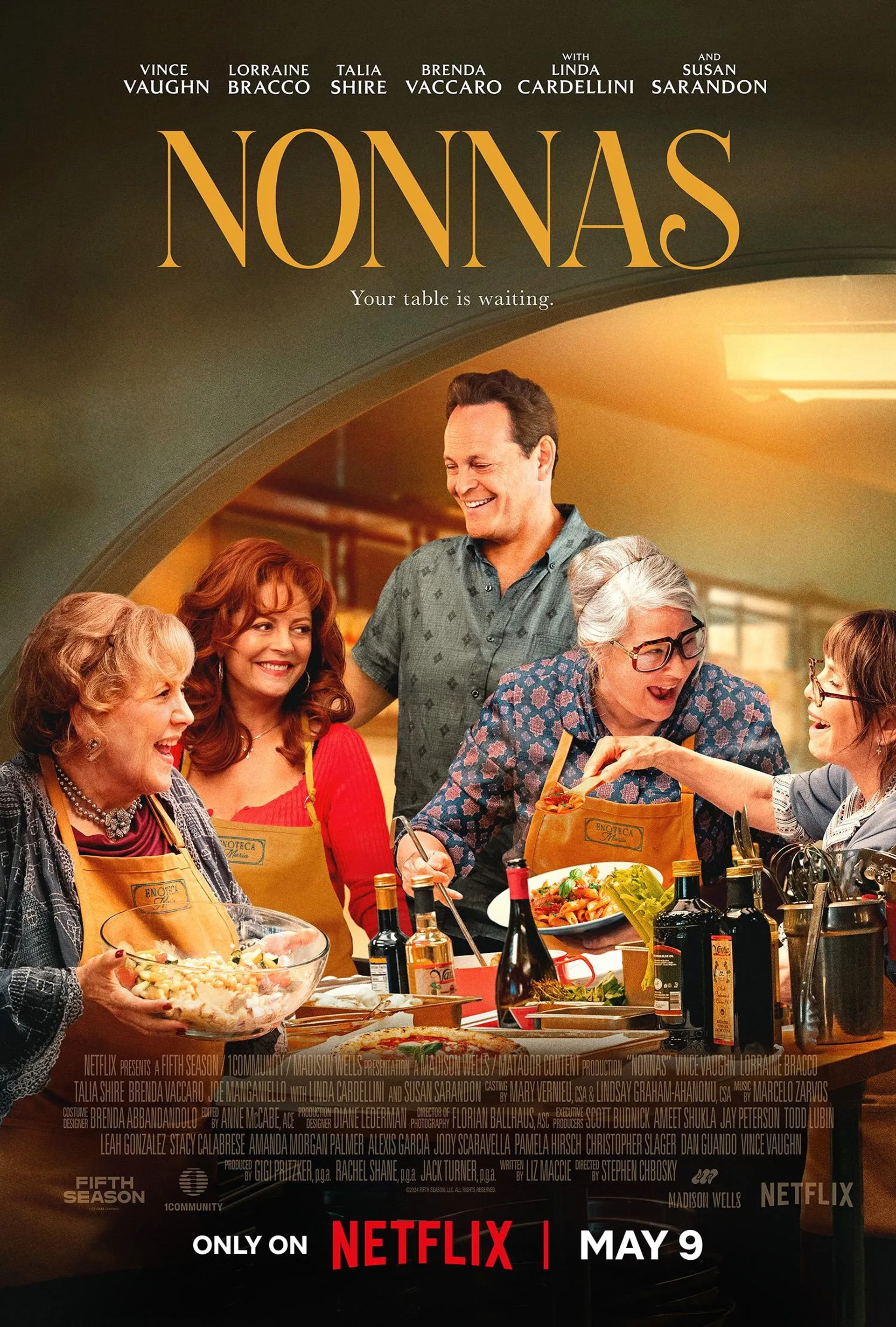 فیلم مامان بزرگ‌ها (Nonnas 2025)