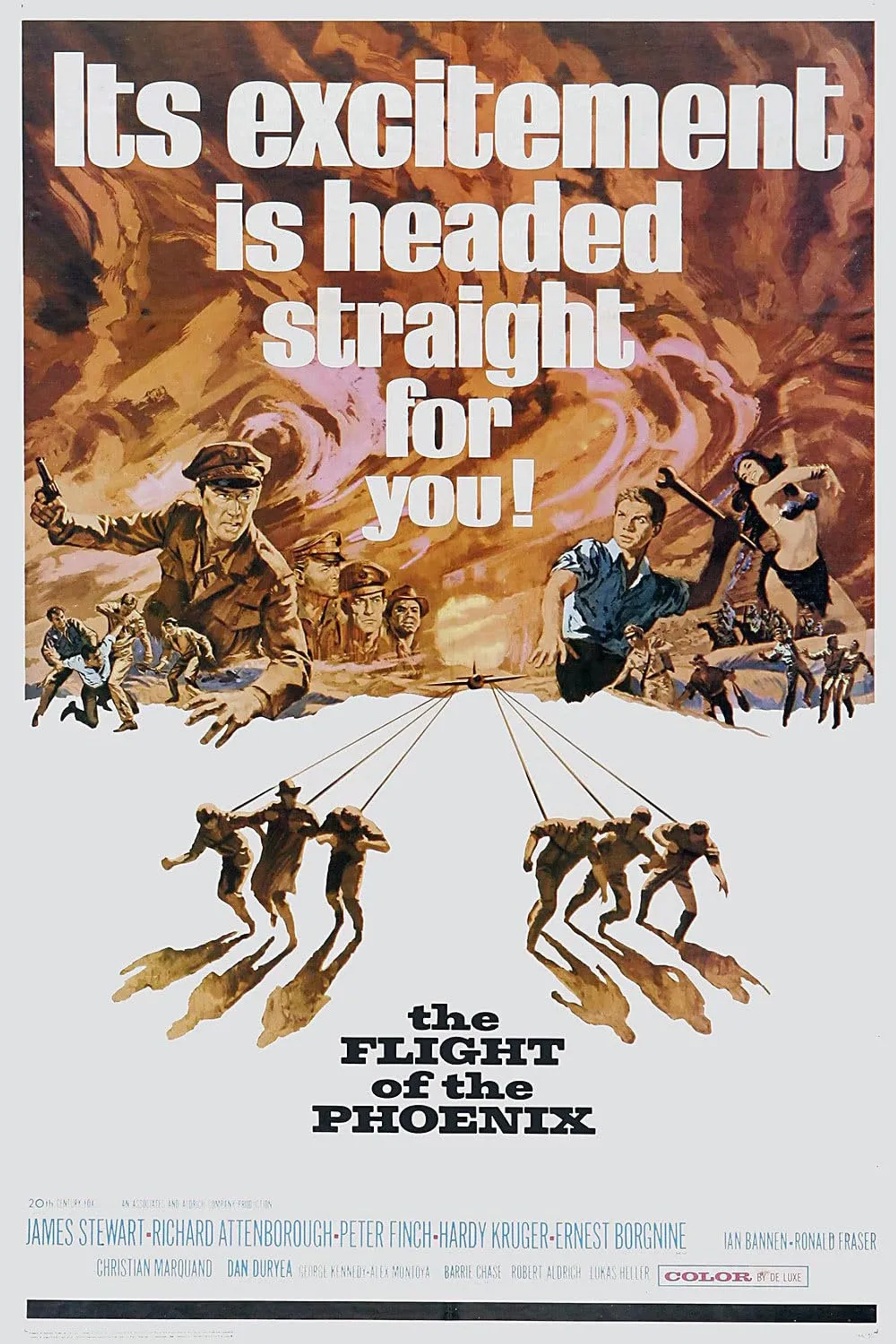 فیلم پرواز ققنوس (The Flight of the Phoenix 1965)