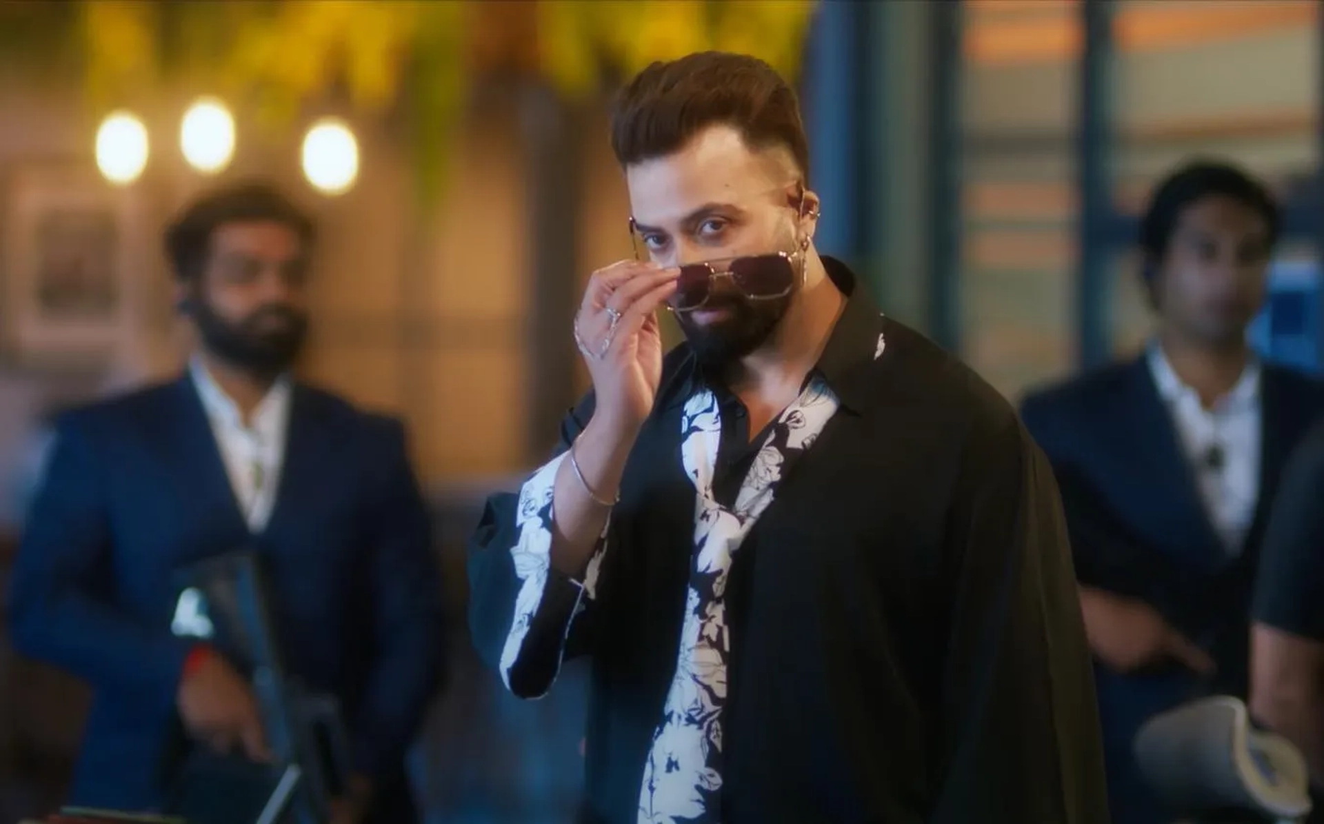 Idhika Paul, Ayaan Sohan, and Shakib Khan in Borbaad (2025)