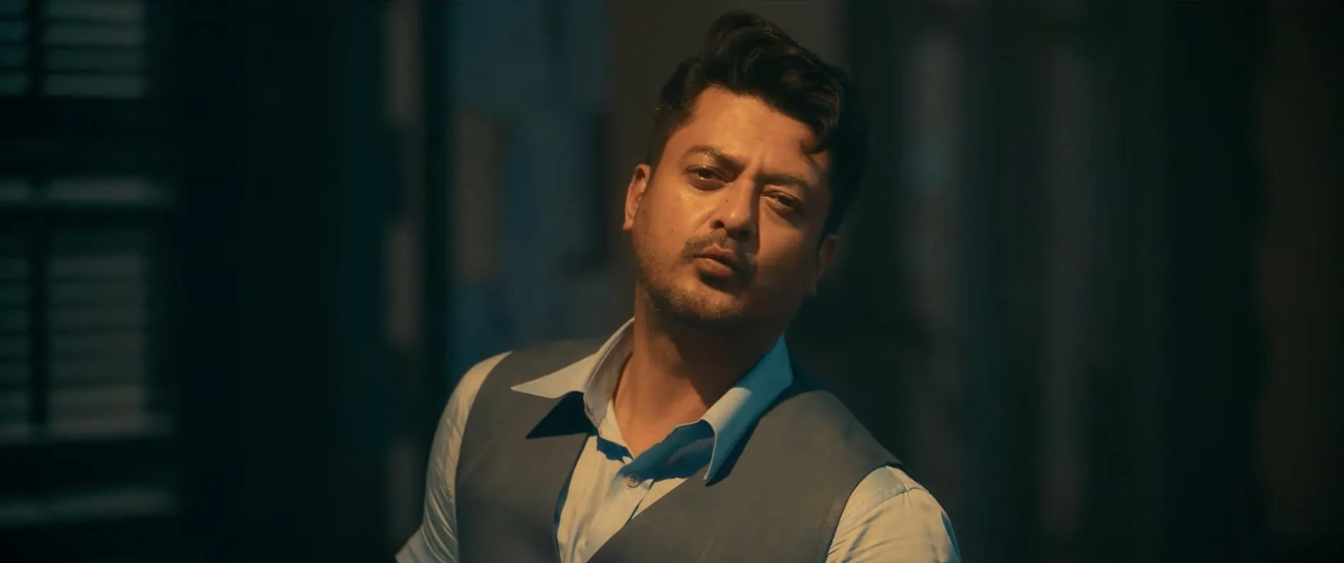 Ayaan Sohan, Jisshu Sengupta, and Shakib Khan in Borbaad (2025)
