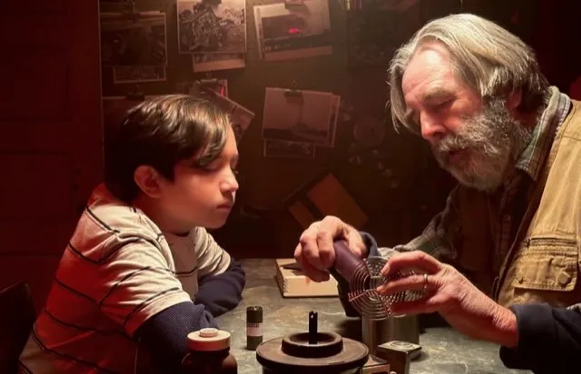 Miguel Gabriel and Beau Bridges in drama film "CAMERA"
