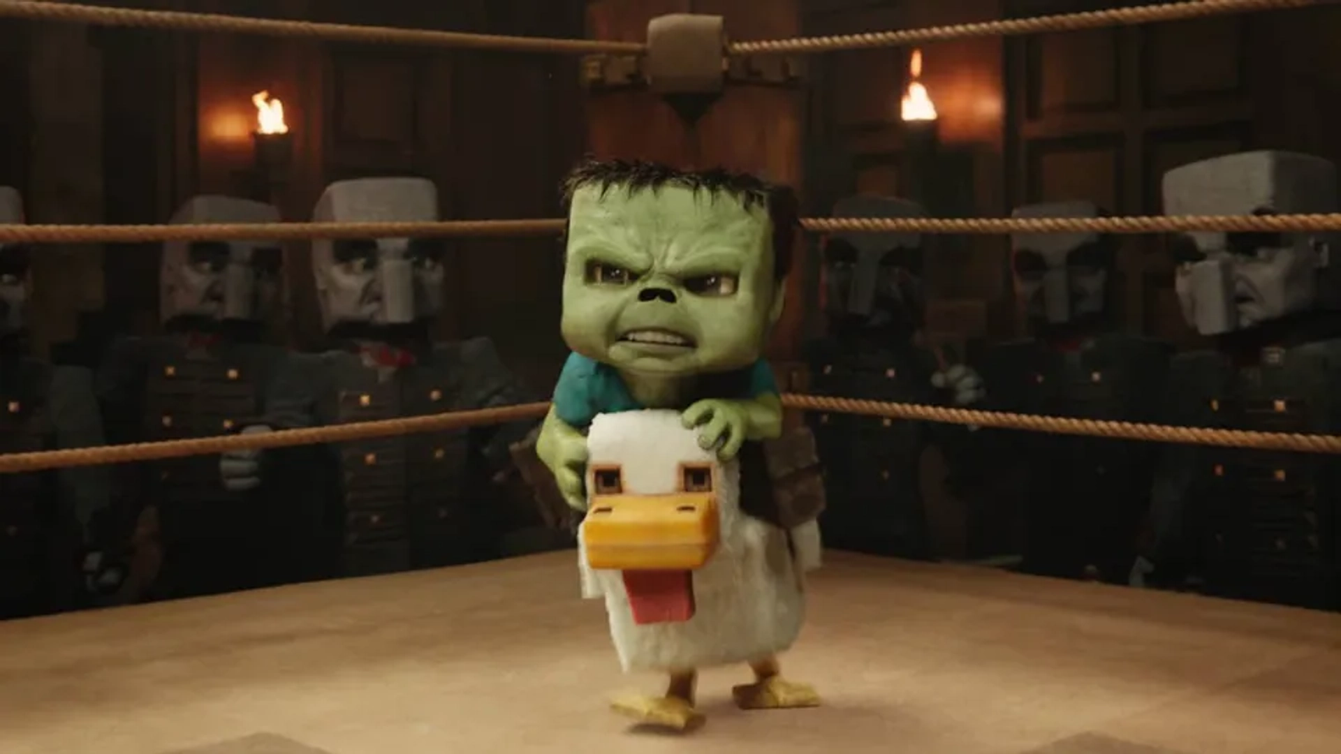 کارگردان فیلم ماینکرفت از هرج‌ومرج سالن‌ها لذت می‌برد