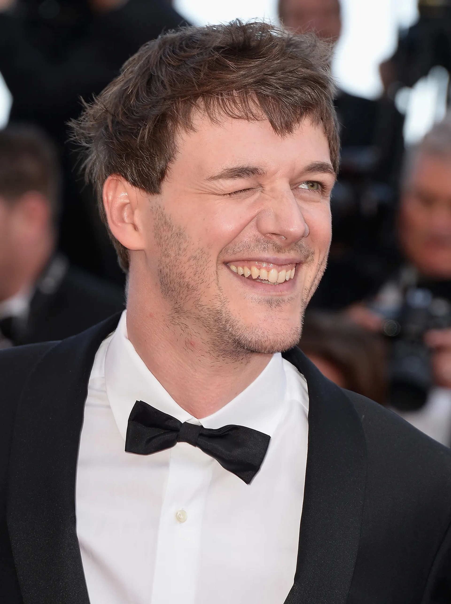 Samuel Theis at an event for Party Girl (2014)