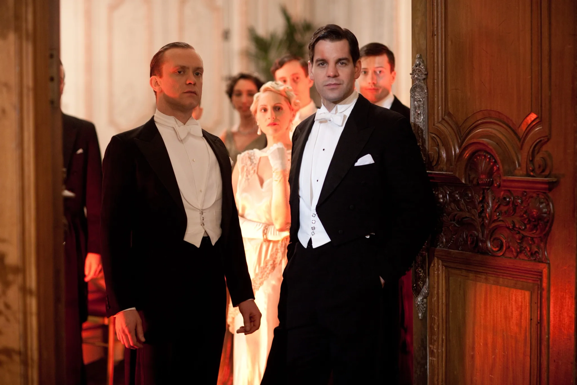 John Hopkins and Sam Troughton in Dancing on the Edge (2013)