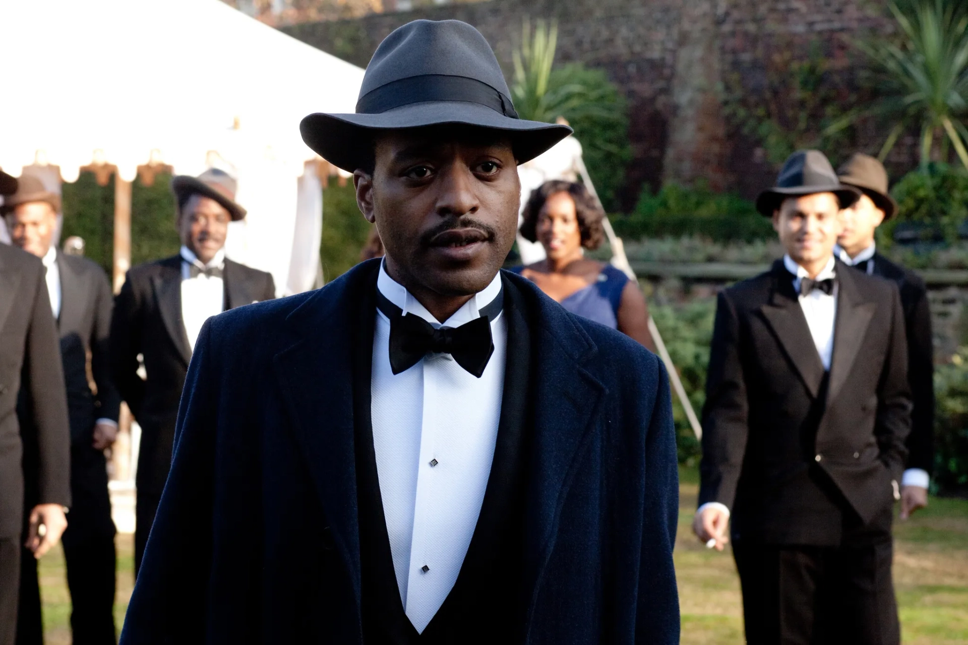 Ariyon Bakare, Chiwetel Ejiofor, Jay Phelps, Charles Angiama, Wunmi Mosaku, and Miles Brett in Dancing on the Edge (2013)