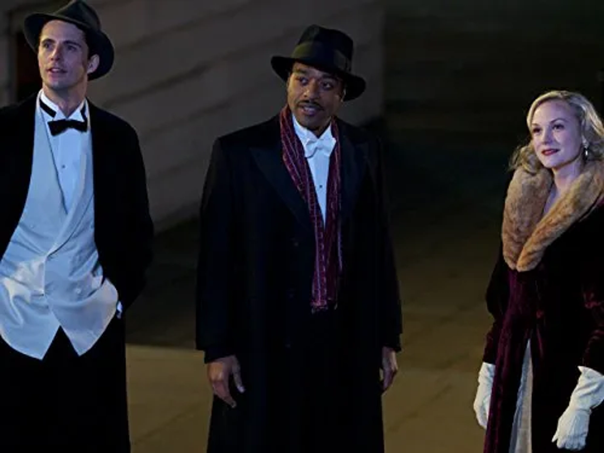 Chiwetel Ejiofor, Matthew Goode, and Joanna Vanderham in Dancing on the Edge (2013)