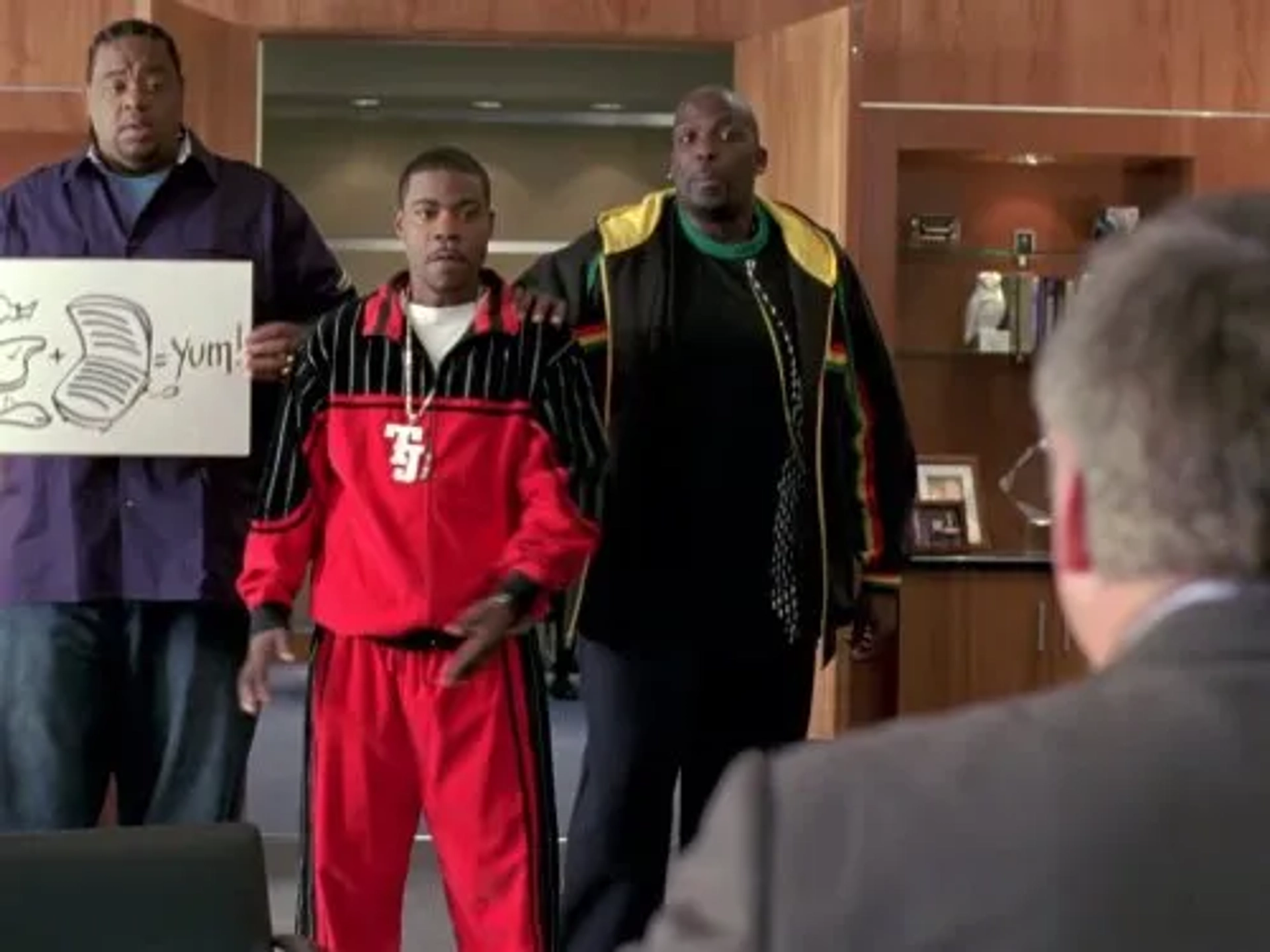 Alec Baldwin, Kevin Dotcom Brown, Tracy Morgan, and Grizz Chapman in 30 Rock (2006)