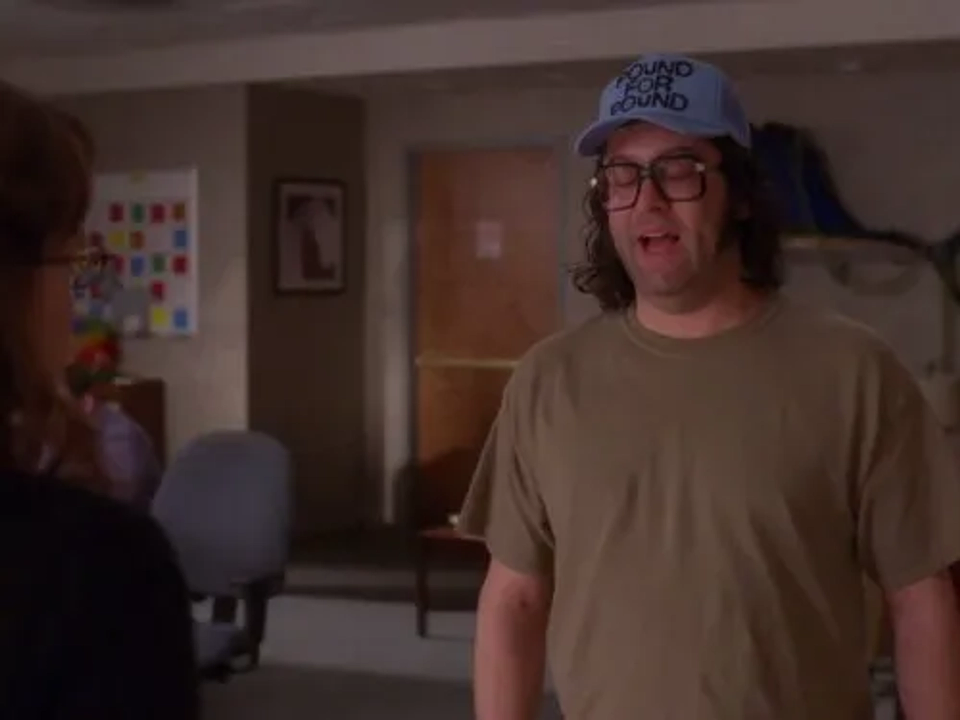 Tina Fey and Judah Friedlander in 30 Rock (2006)