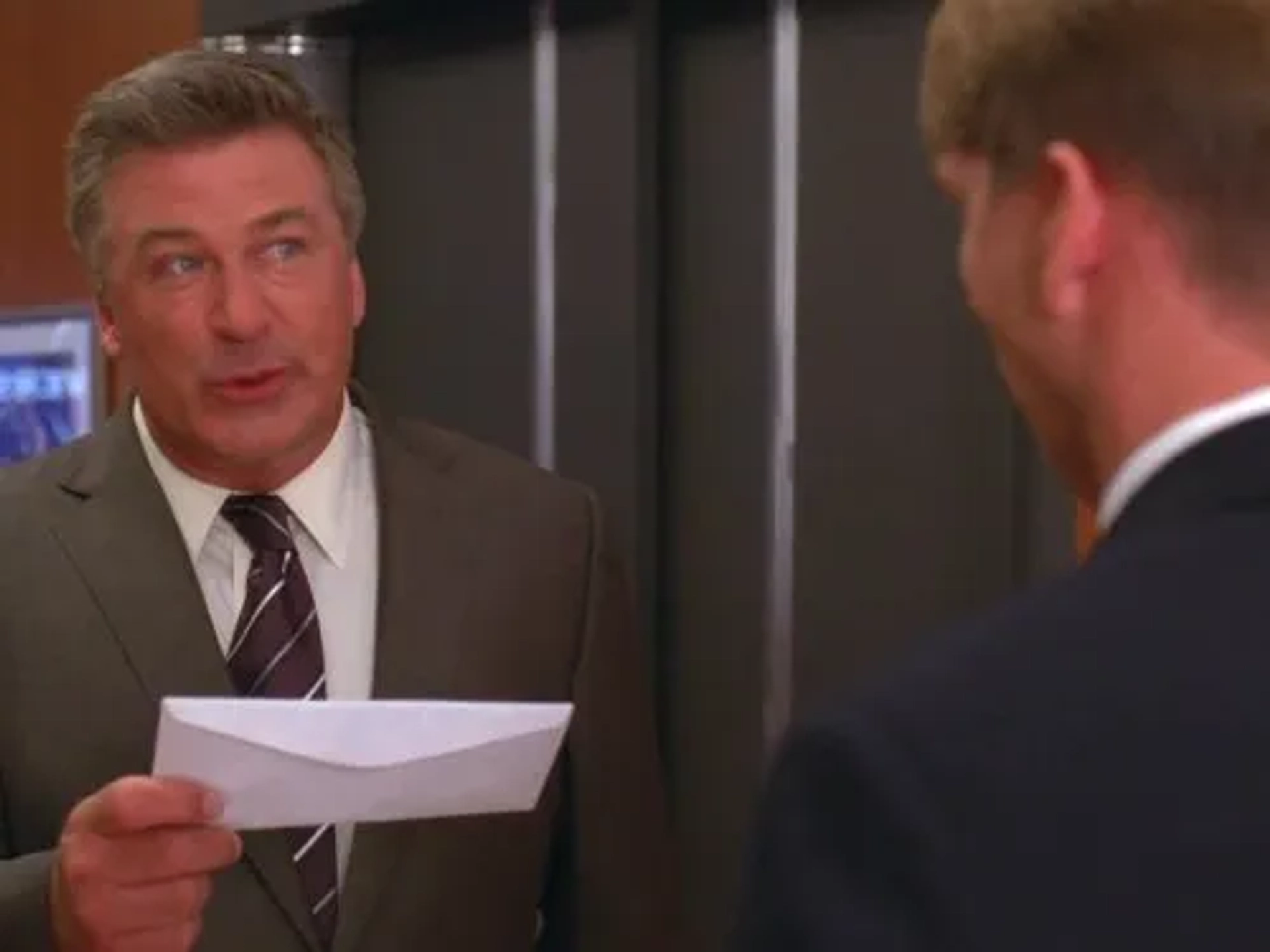 Alec Baldwin and Jack McBrayer in 30 Rock (2006)