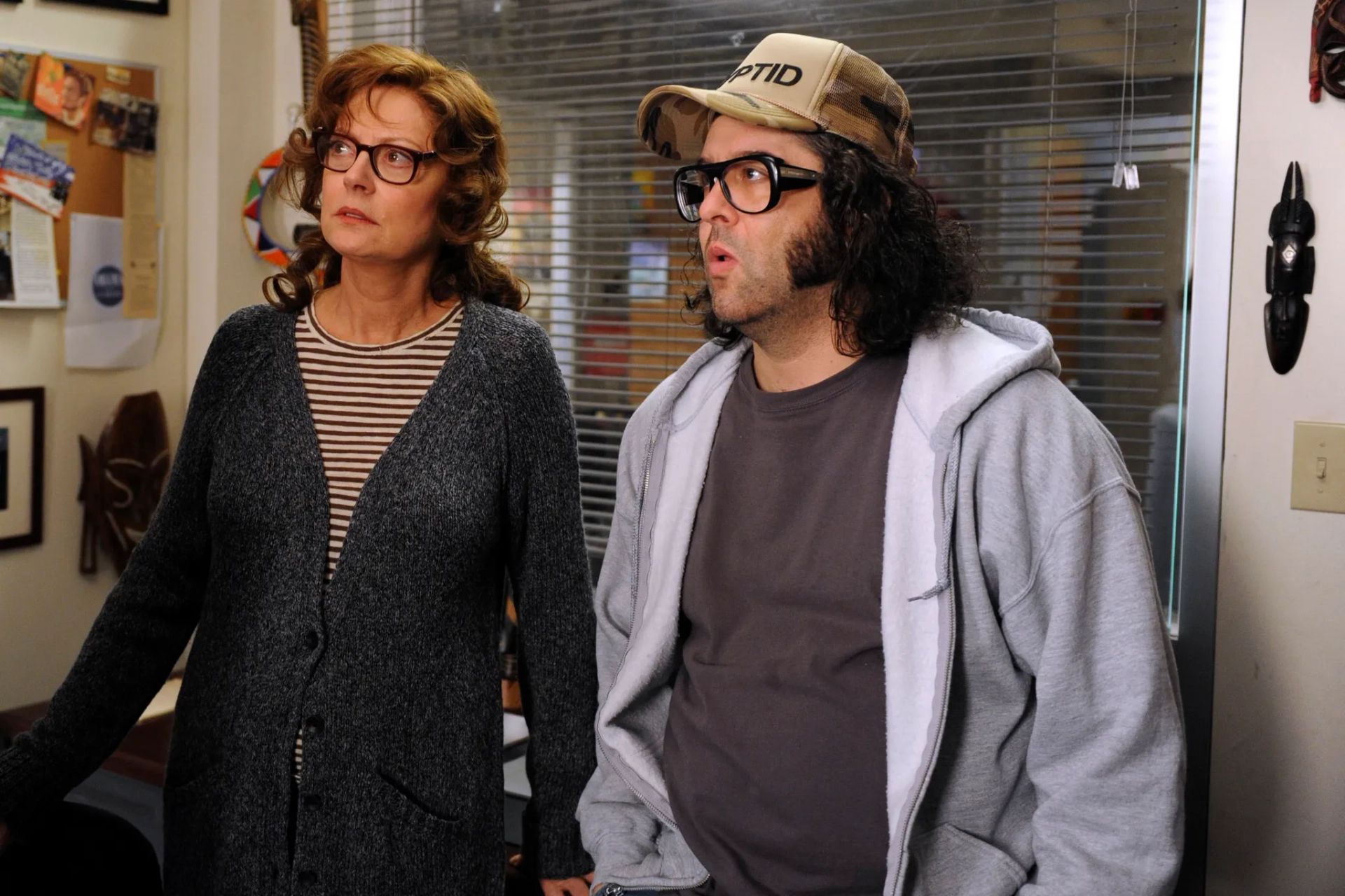 Susan Sarandon and Judah Friedlander in 30 Rock (2006)