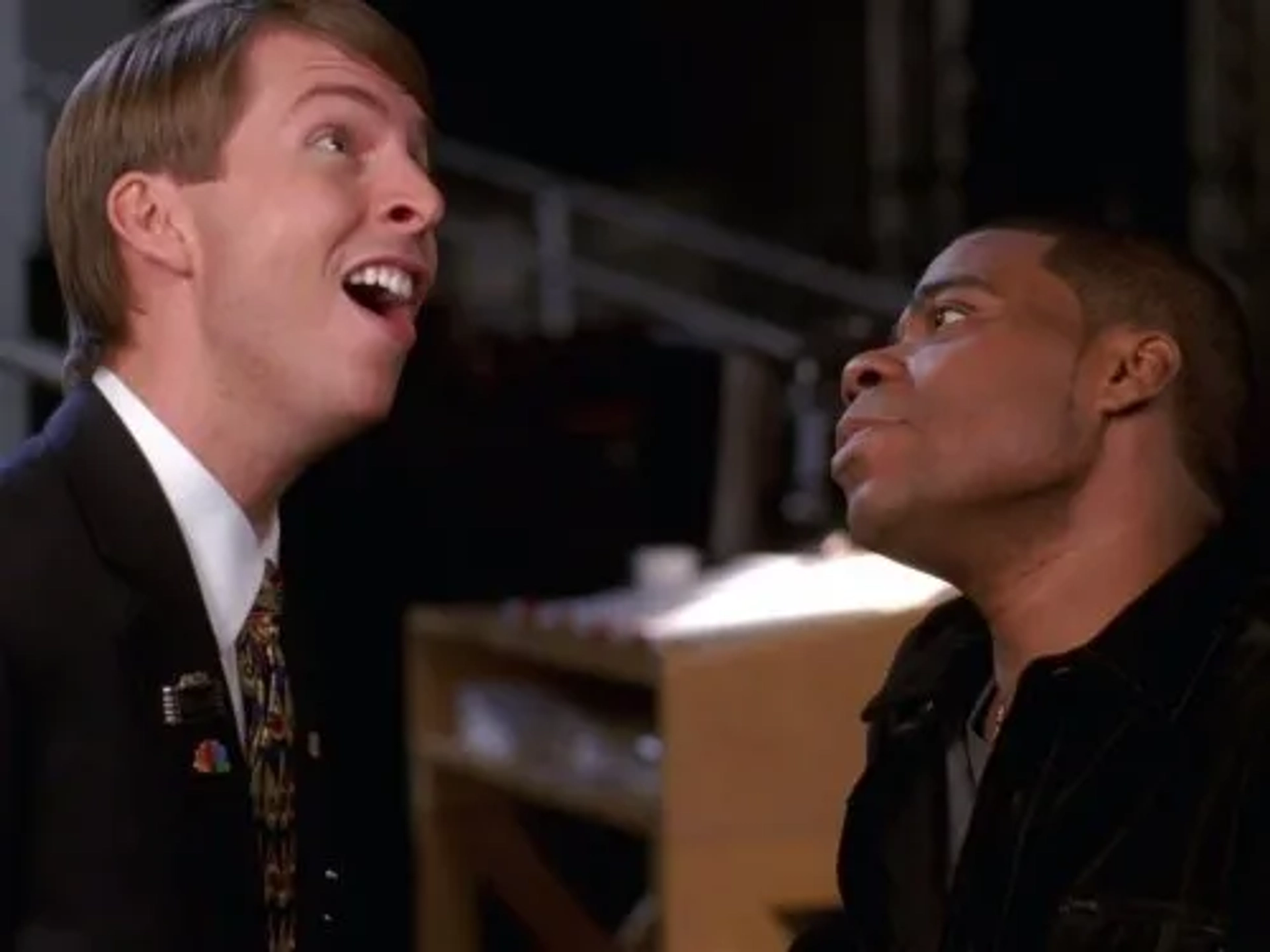 Tracy Morgan and Jack McBrayer in 30 Rock (2006)