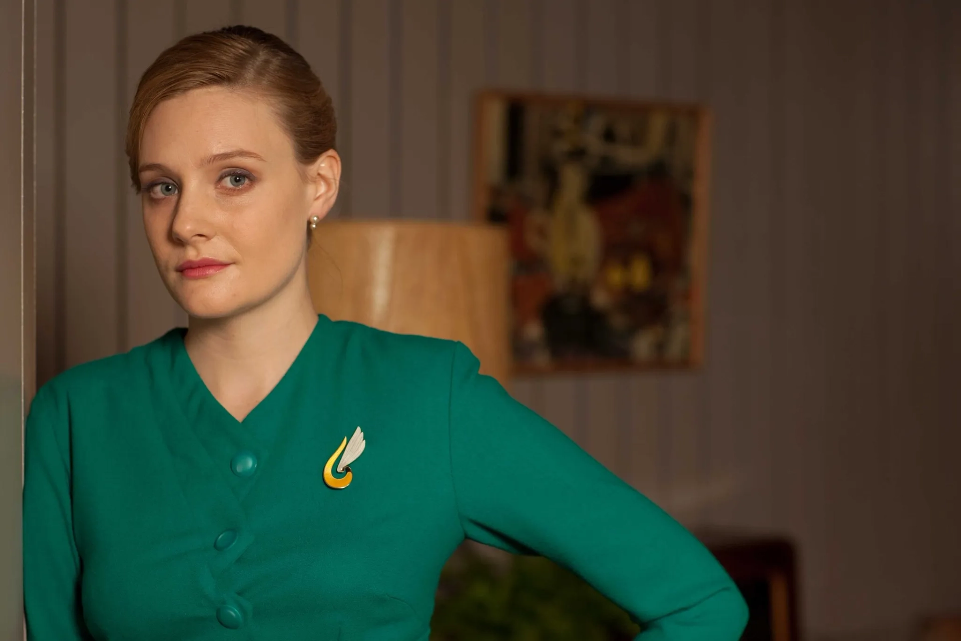 Romola Garai in The Hour (2011)